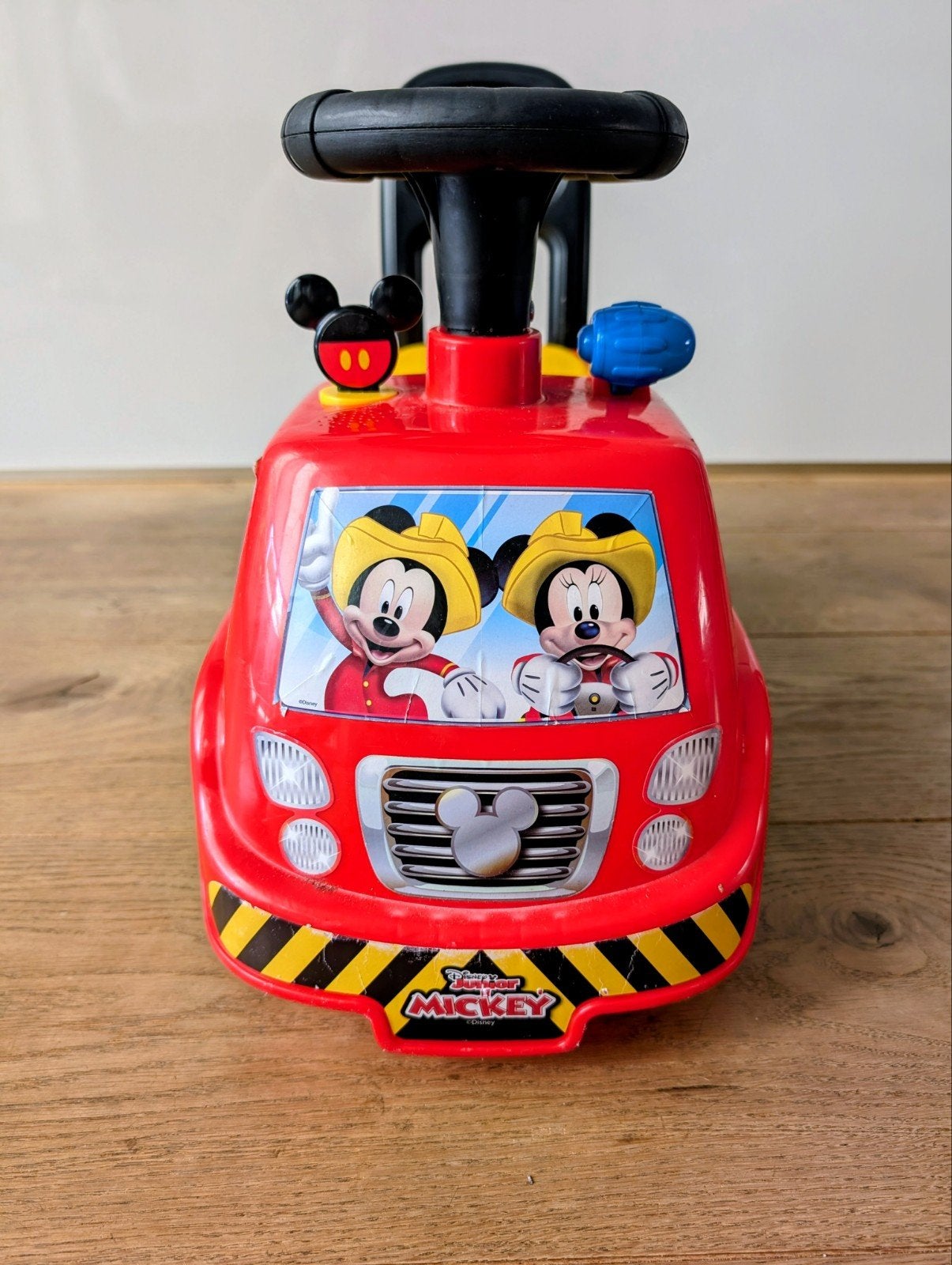 Mickey Mouse Brandweer Loopauto, Ophalen, Gebruikt