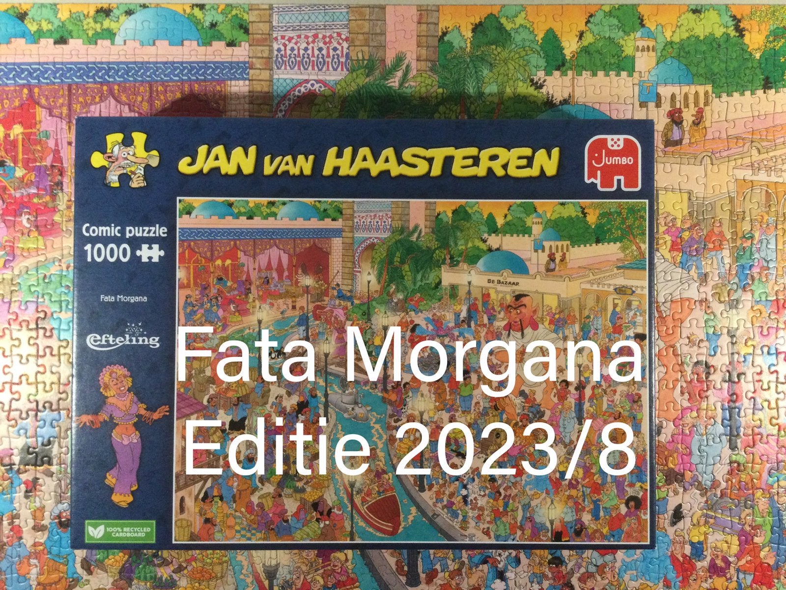 Jan van Haasteren Fata Morgana, Hobby en Vrije tijd, Ophalen of Verzenden, 500 t/m 1500 stukjes, Zo goed als nieuw