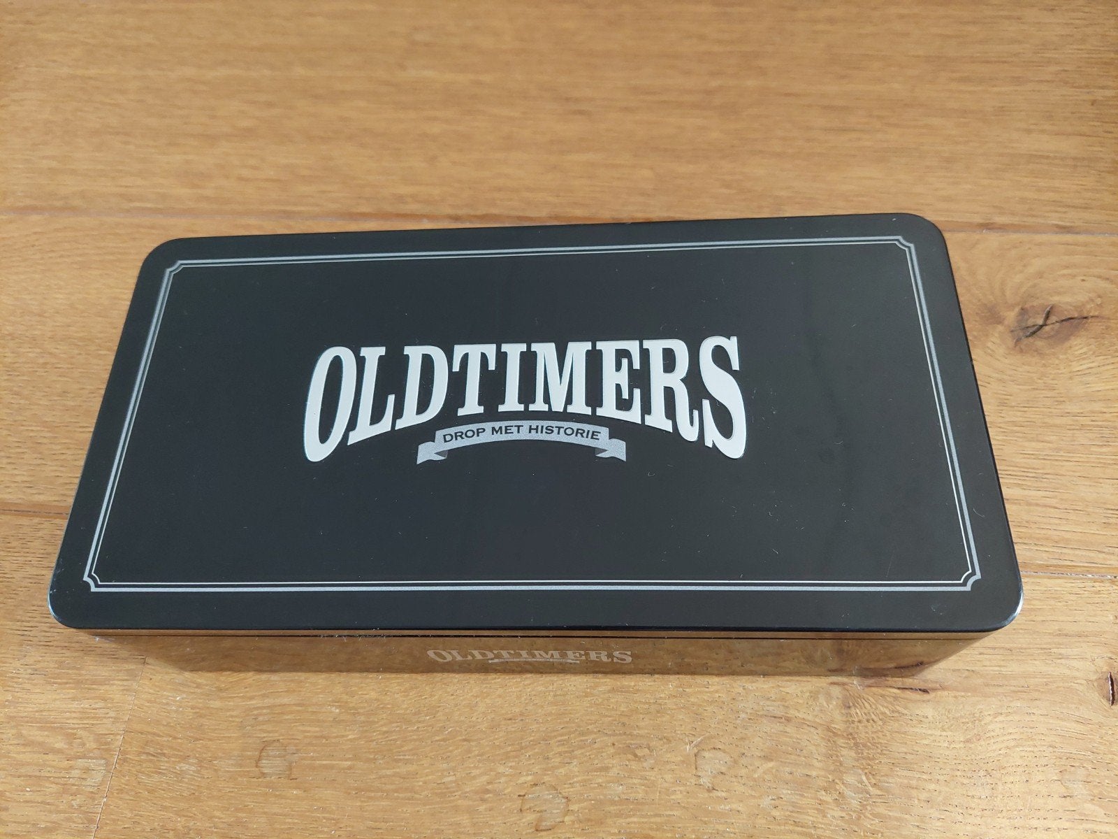 Zwart blik "Oldtimers" drop, Verzamelen, Ophalen of Verzenden, Zo goed als nieuw, Overige, Overige merken