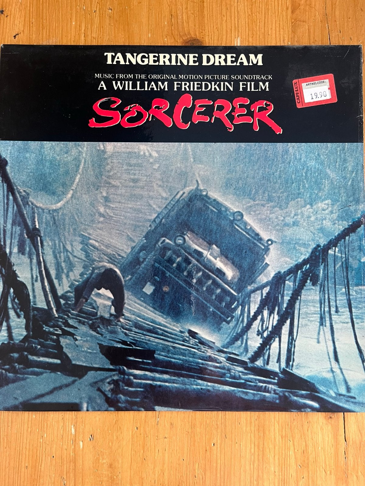 Tangerine Dream - Sorcerer Soundtrack LP (1977), LP, Originele persing, Ophalen of Verzenden, Zo goed als nieuw