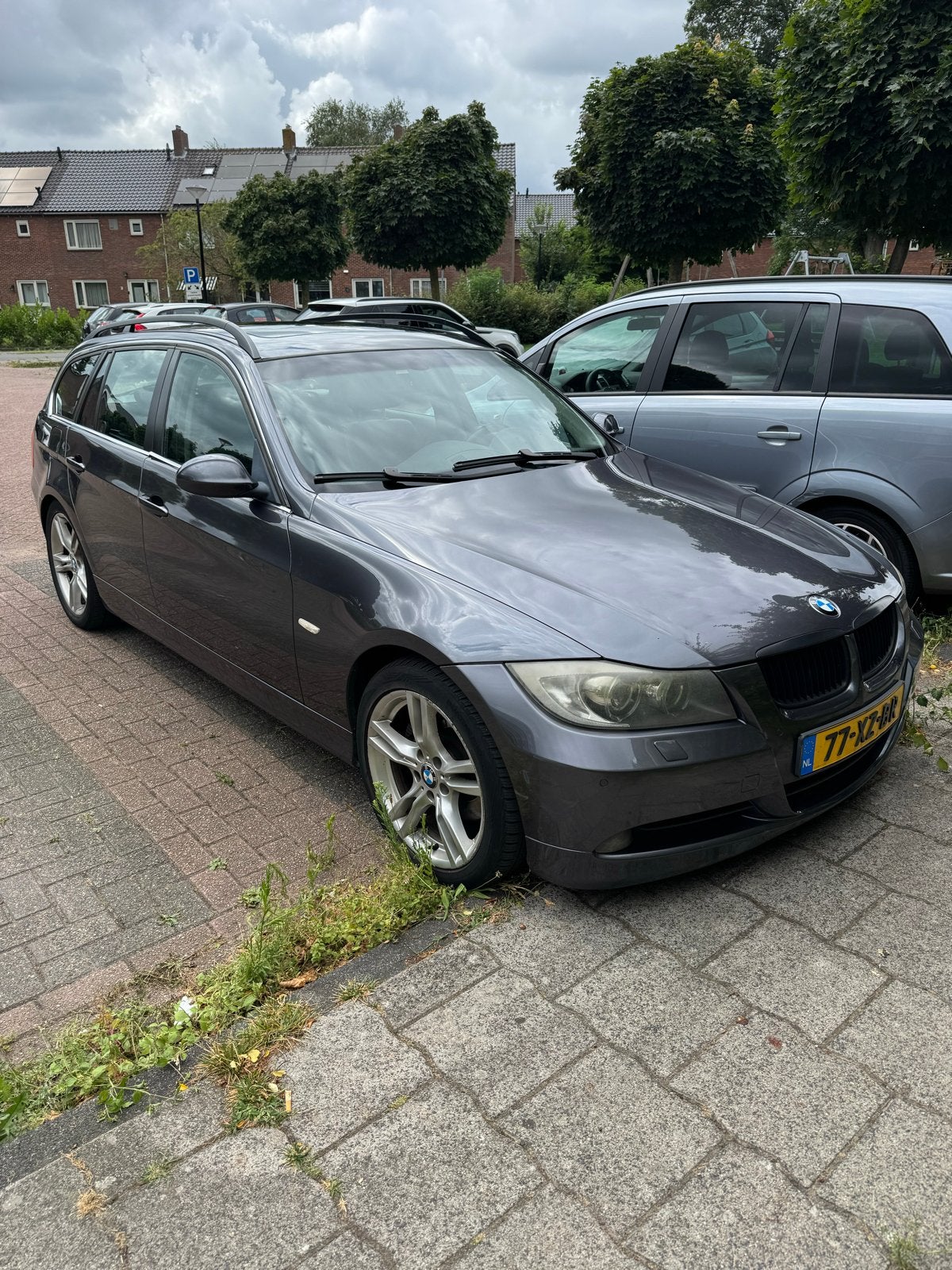 BMW 3-Serie 2.5 XI 325 Touring AUT 2006 Grijs, Auto's, BMW, Automaat, 10 km/l, Stationwagon, Vierwielaandrijving