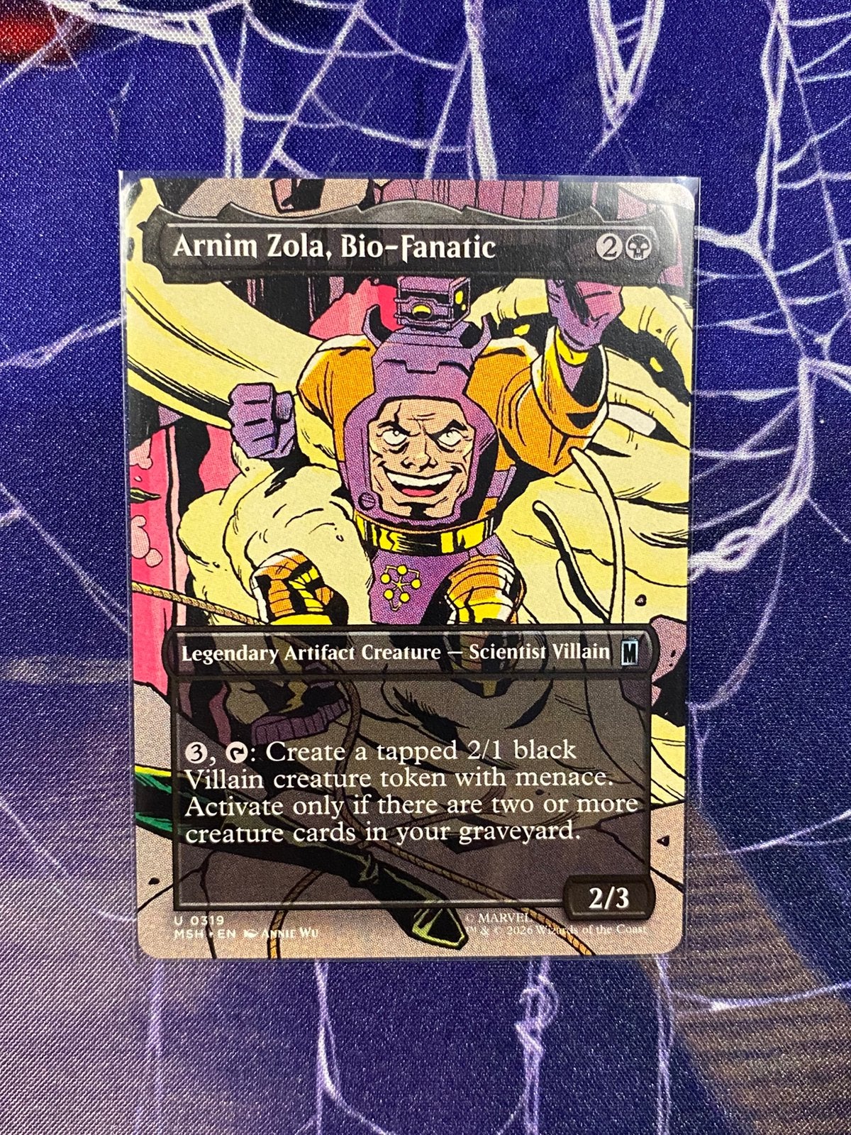 Magic The Gathering Marvel Super Heroes 0319 Arnim Zola, Ophalen of Verzenden, Zo goed als nieuw