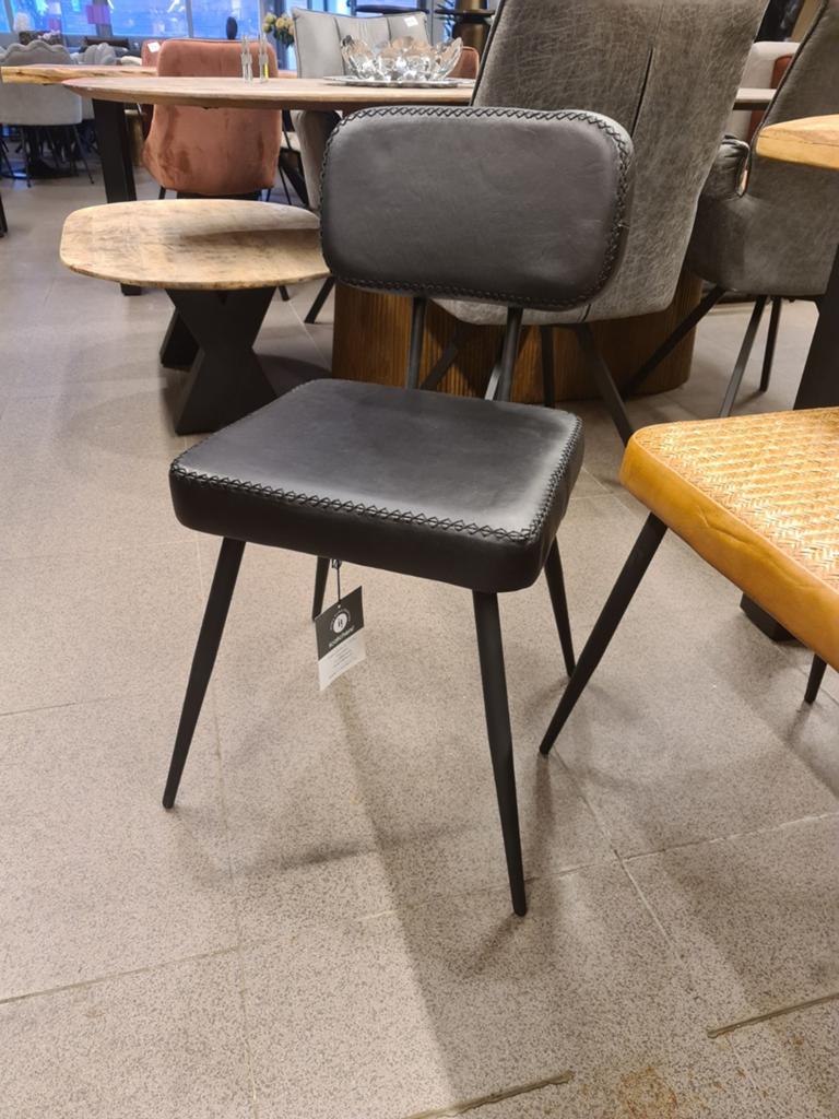 Nieuwe icathcers eetkamerstoel interlagos leer zwart €50p/st, Huis en Inrichting, Stoelen, Ophalen, Industrieel landelijk barok brocante koloniaal boheems vintage