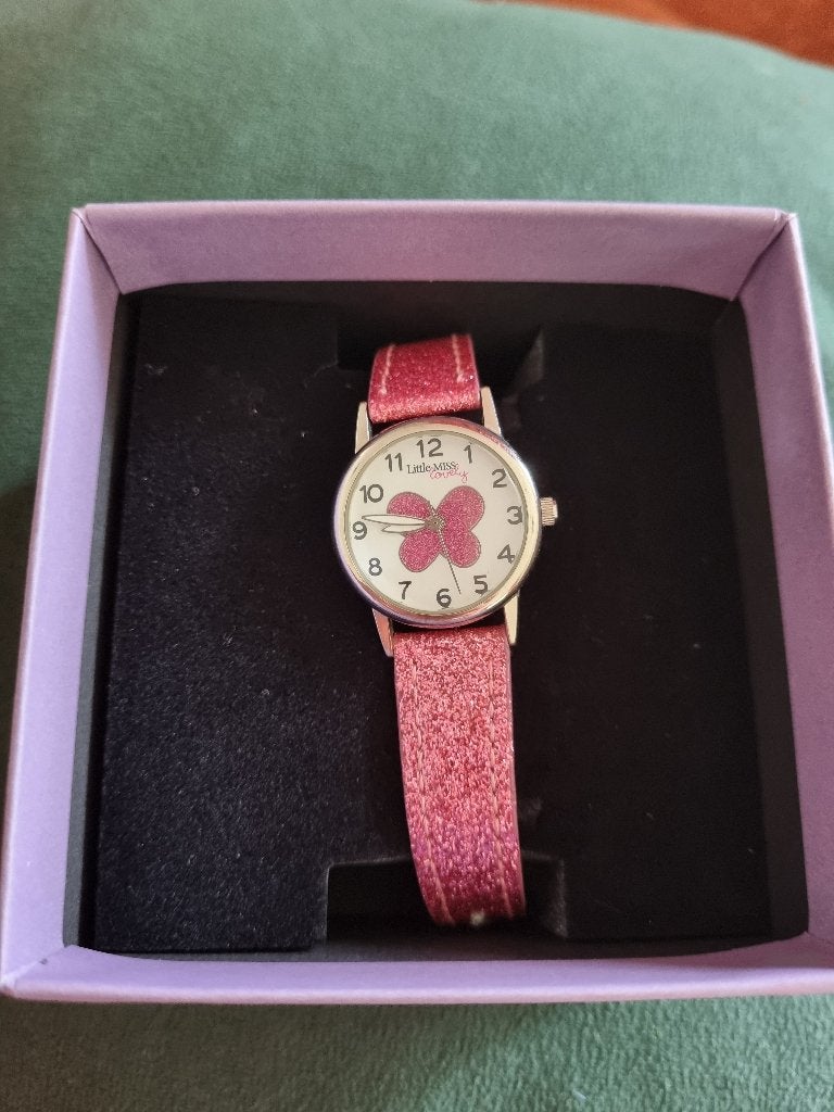 Little Miss Lovely meisjes horloge Nieuwe!!, Ophalen of Verzenden, Nieuw, Roze, Meisje