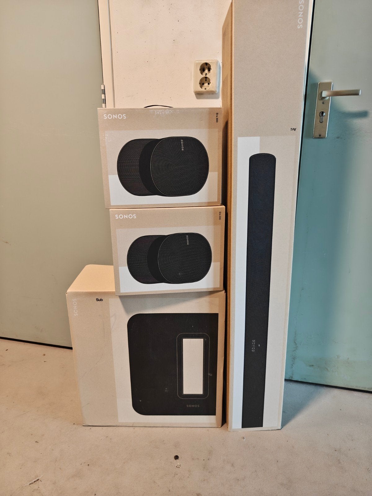 Sonos lege dozen, Ophalen, Zo goed als nieuw