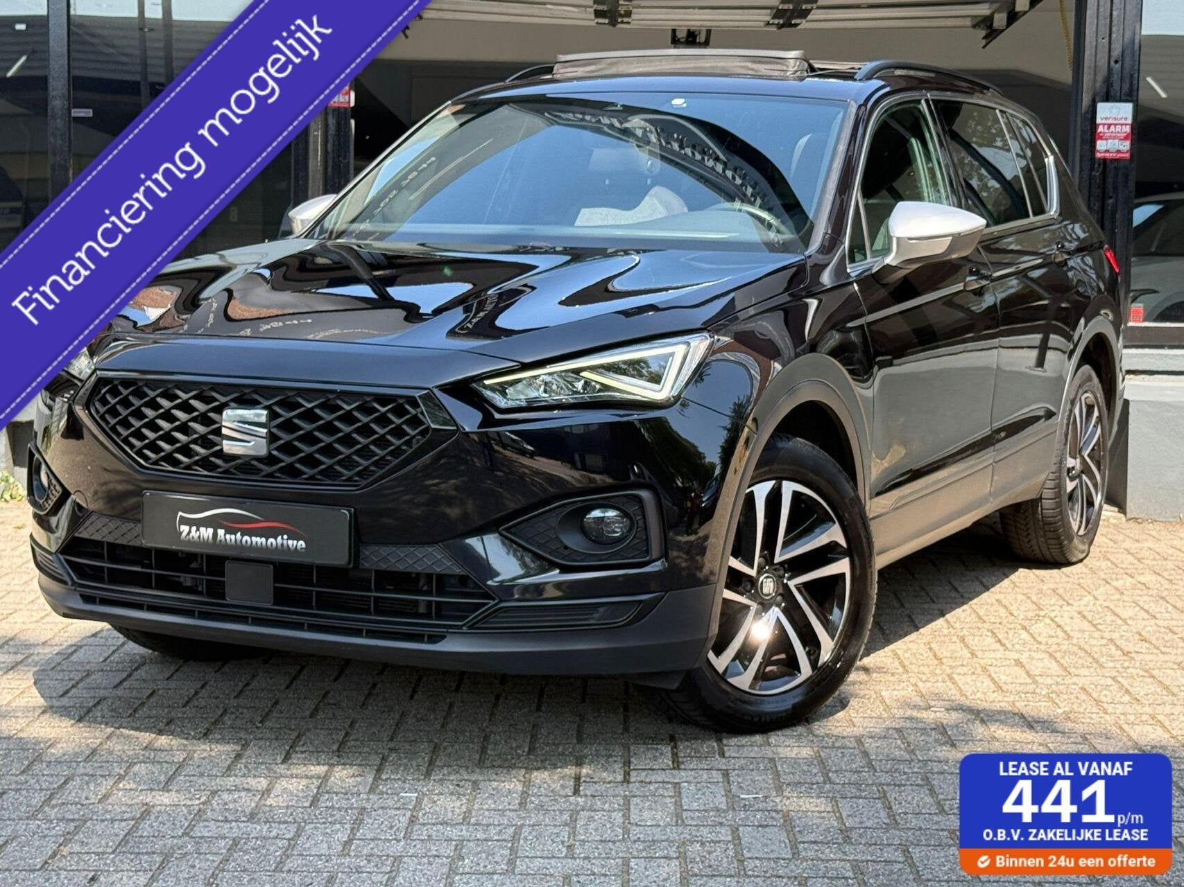 Seat Tarraco 1.5 TSI Style Business Intense 7p Aut*Pano*Led, Auto's, Seat, Dealer onderhouden, Stof, 4 cilinders, 150 pk