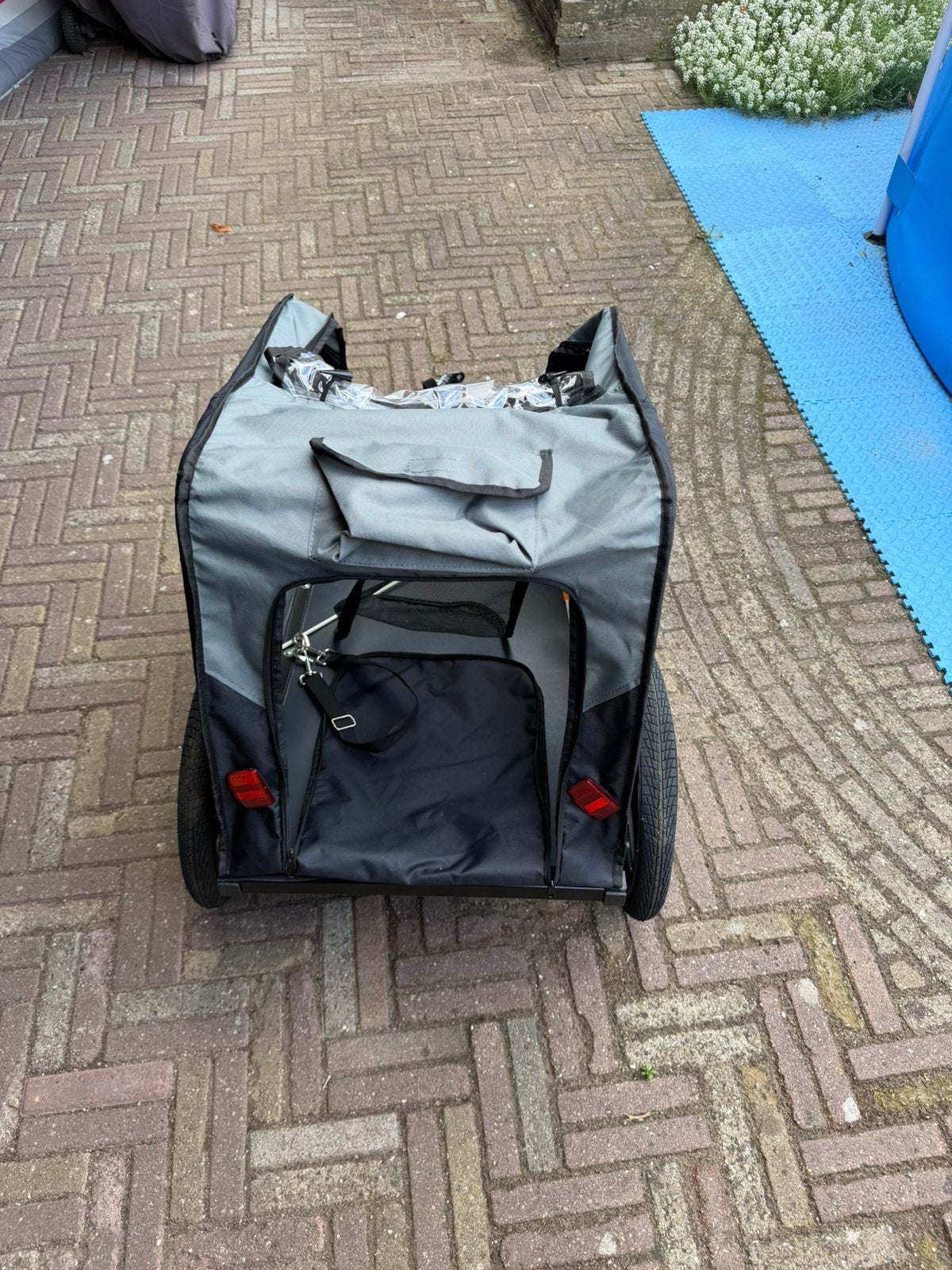 Hondenkar, Ophalen, Opvouwbaar, 20 tot 40 kg, Zo goed als nieuw