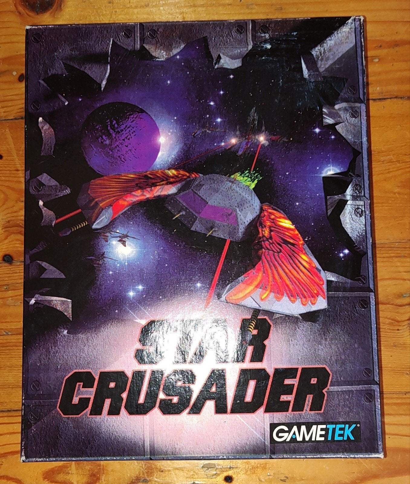Star Crusader AGA, Commodore Amiga Big Box, rare!, Computers en Software, Vintage Computers, Verzenden