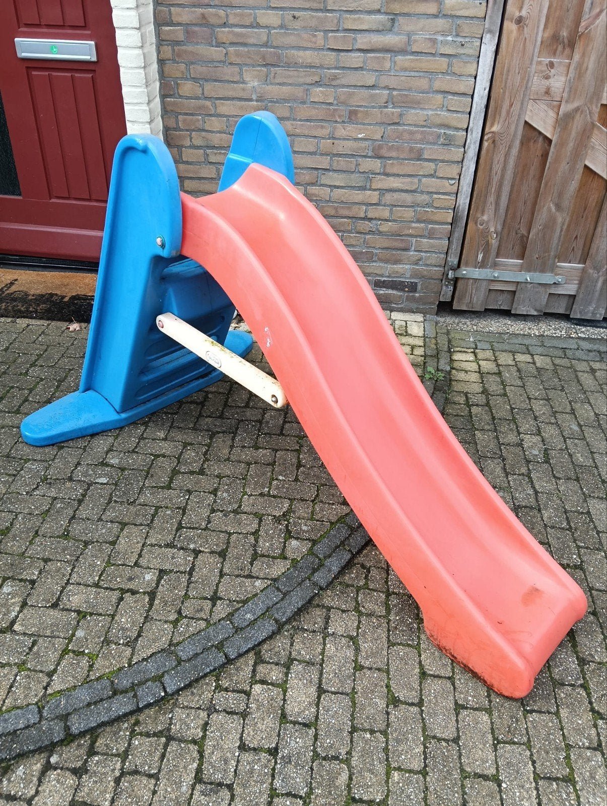 Stevige kinderglijbaan - niet demontabel, Ophalen, Gebruikt, Glijbaan