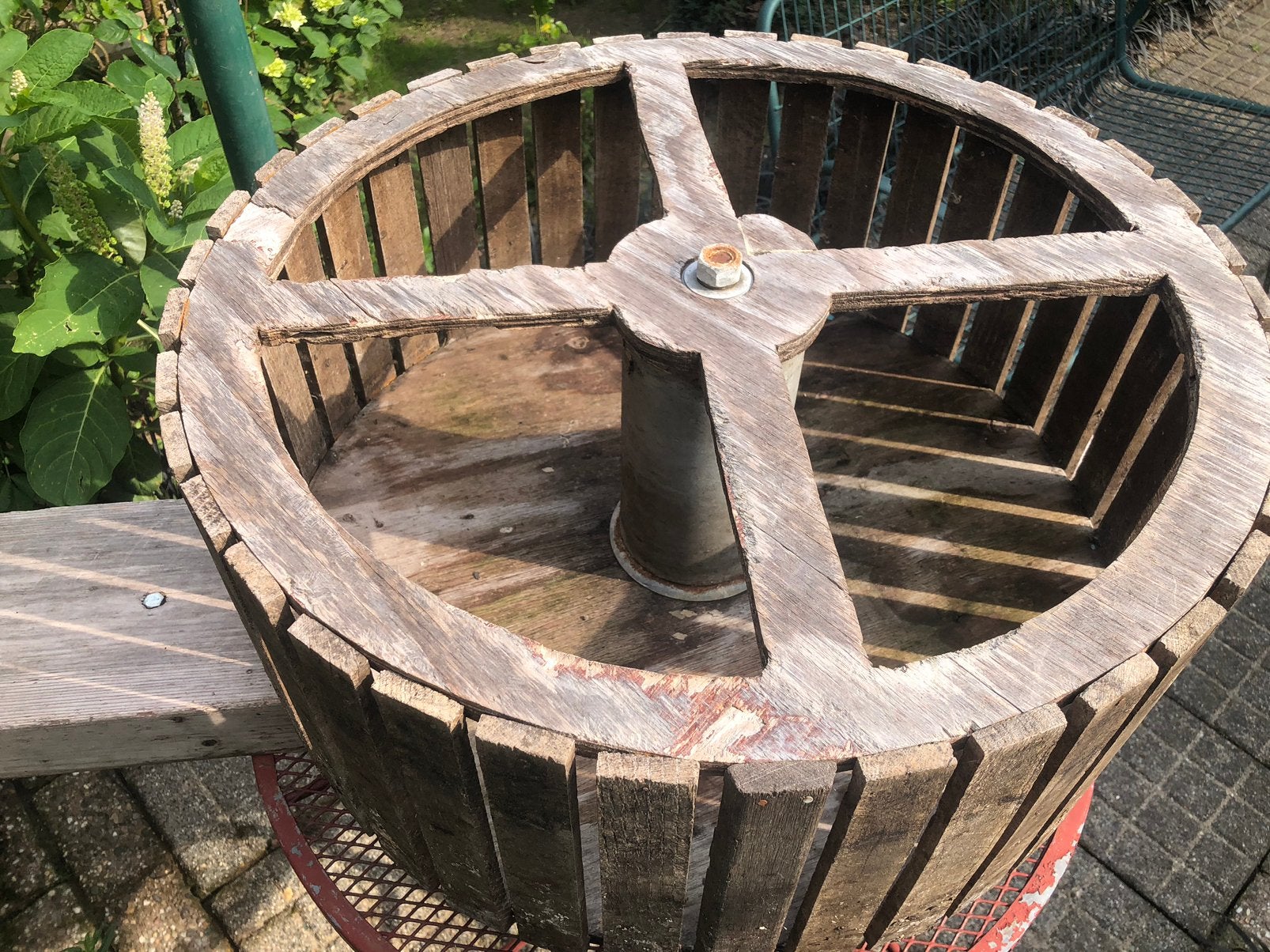 Groot houten loopwiel, Dieren en Toebehoren, Ophalen