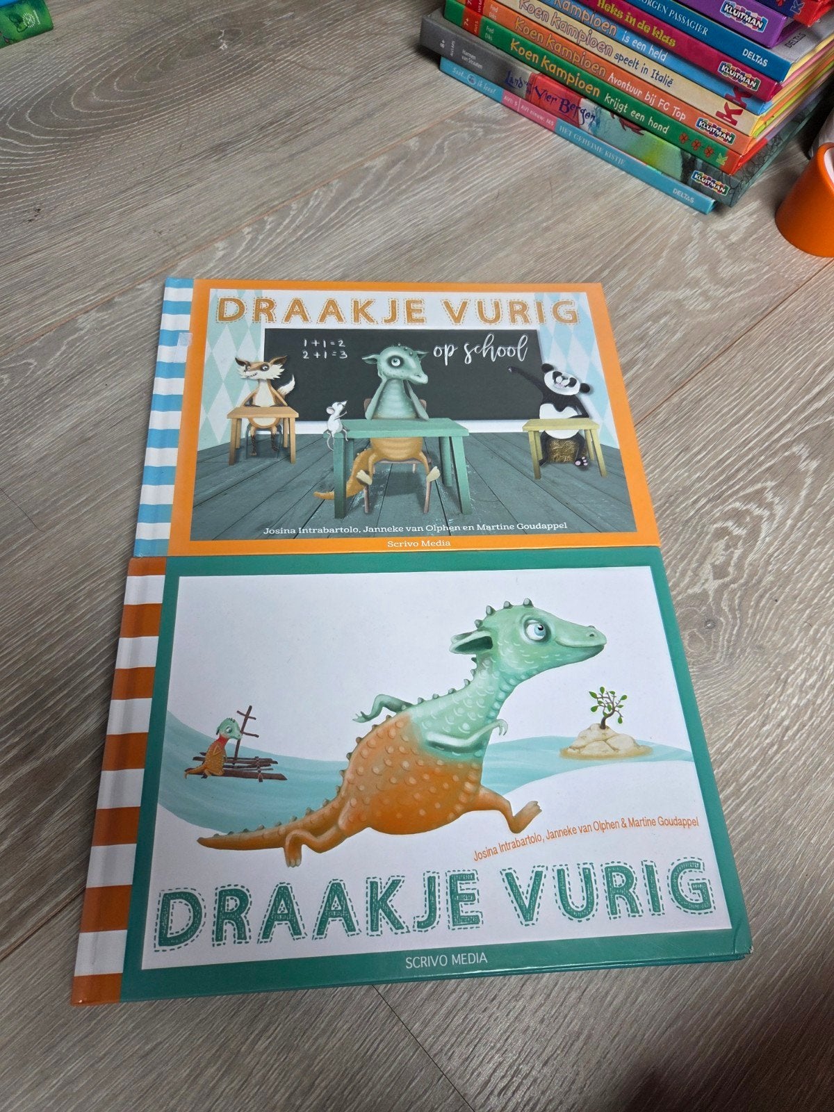 2x Draakje Vurig, Boeken, Ophalen of Verzenden, Zo goed als nieuw, 3 tot 4 jaar