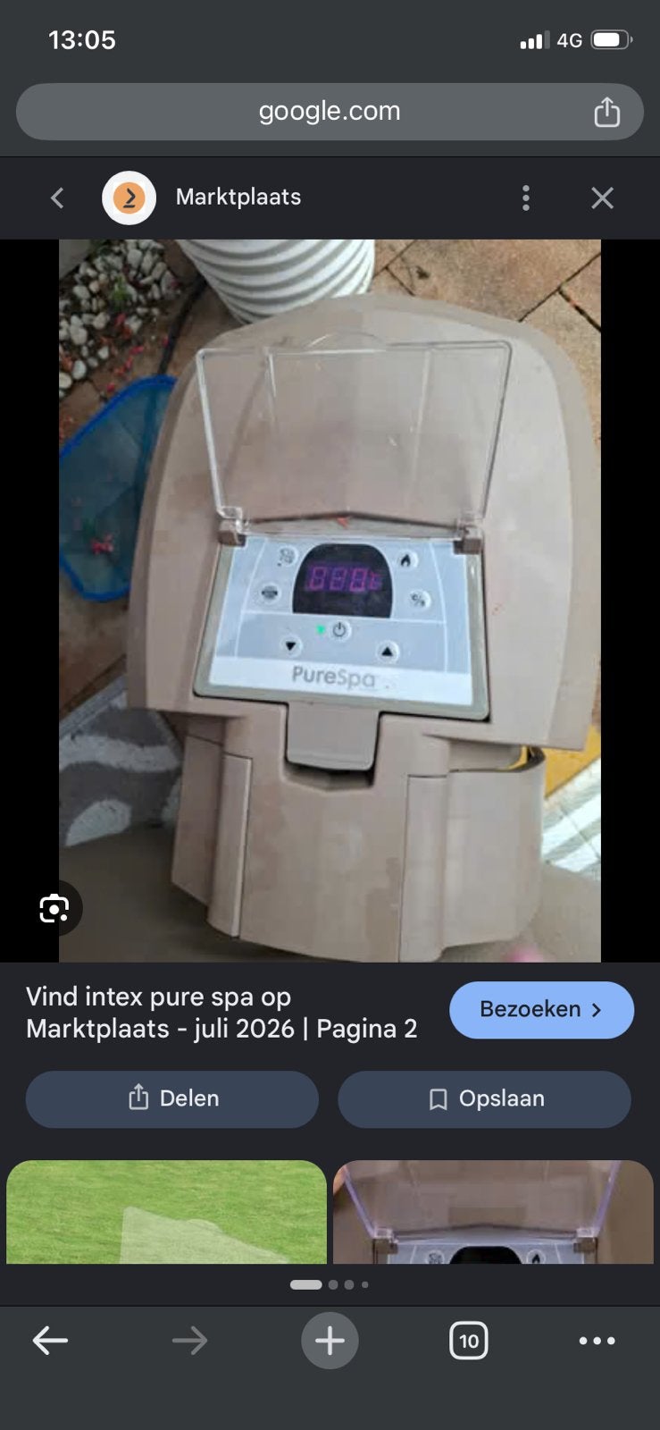 Intex purespa motor unit /pomp gezocht!!! Zie foto’s, Ophalen, Zo goed als nieuw, Pomp