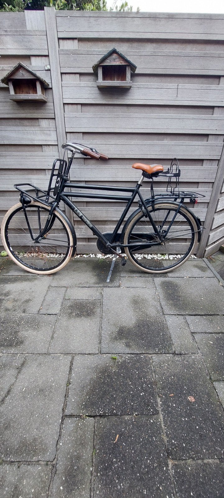 Cortina U4 Transportfiets 28 inch met Steco Monkey-Mee, Overige merken, Terugtraprem, Gebruikt, Versnellingen
