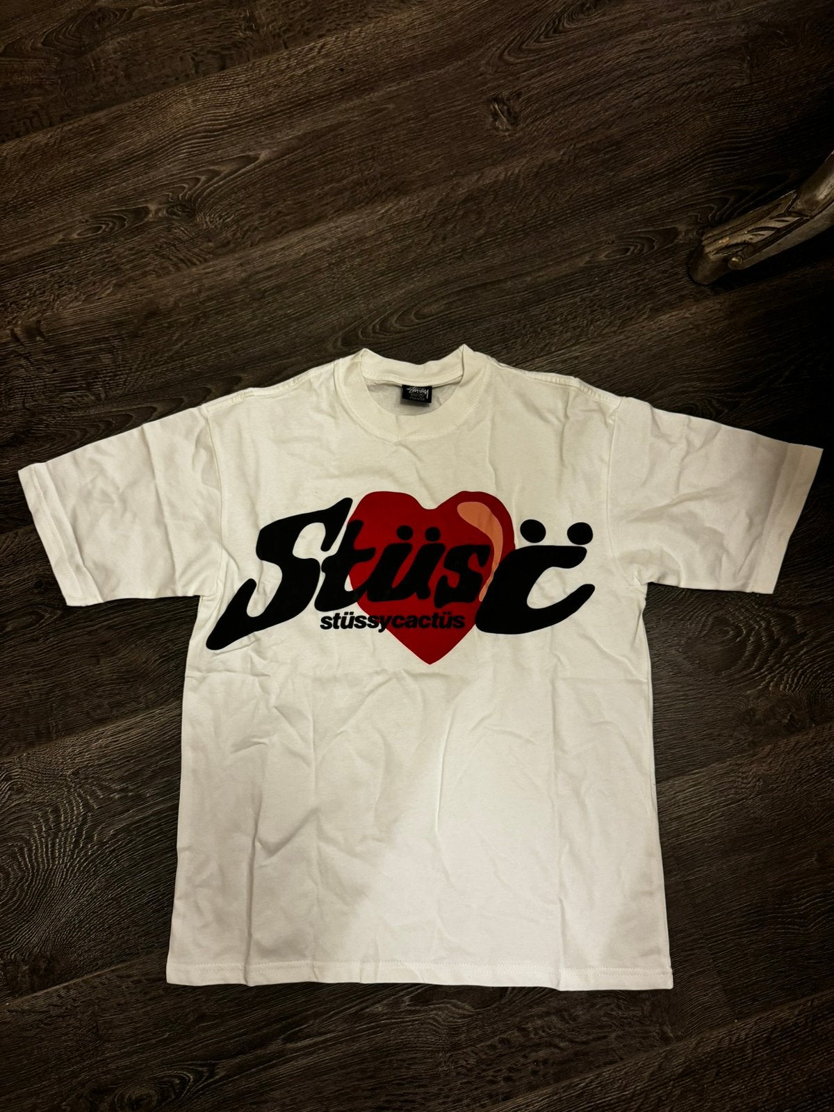 Stussy tshirt, Ophalen of Verzenden, Zo goed als nieuw, Maat 48/50 (M), Wit
