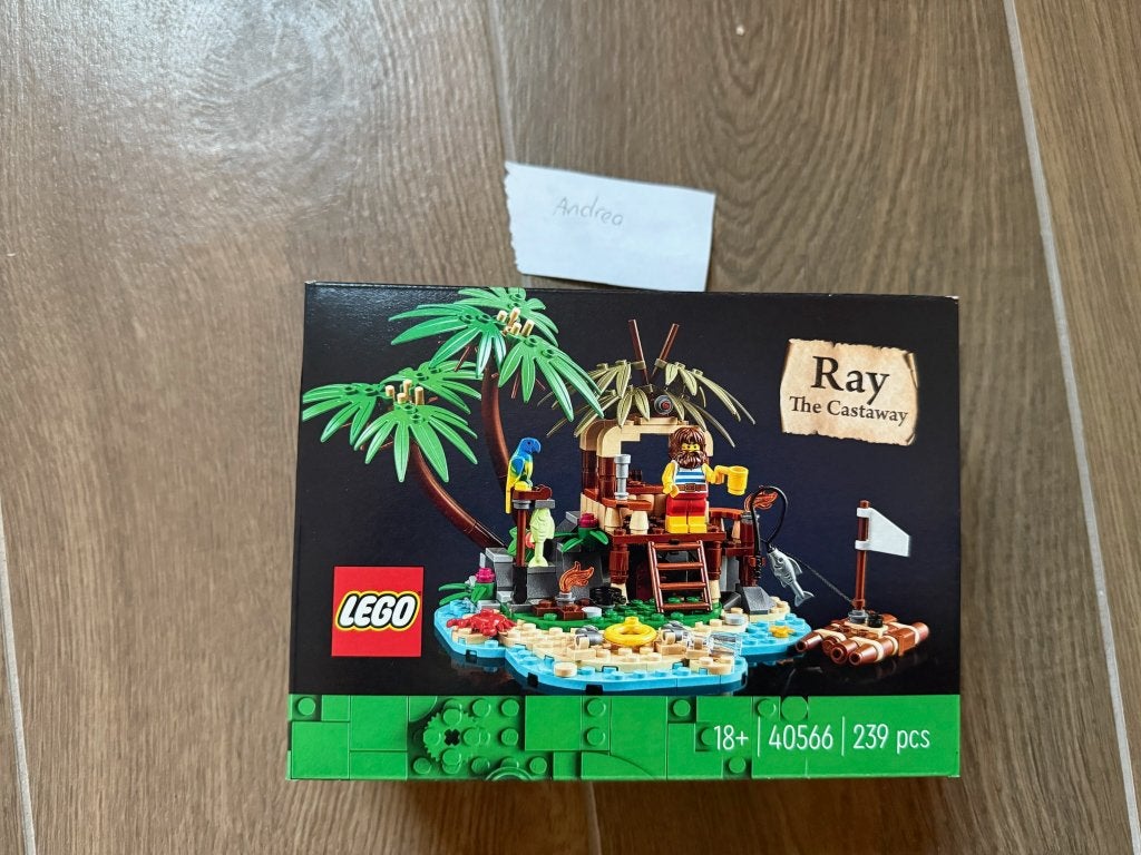 Lego set 40566 Ideas Ray de Schipbreukeling, Lego, Nieuw, Ophalen of Verzenden, Ideas