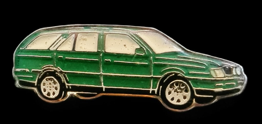 Lancia Thema combi pin- groen, Ophalen of Verzenden, Nieuw, Transport, Speldje of Pin