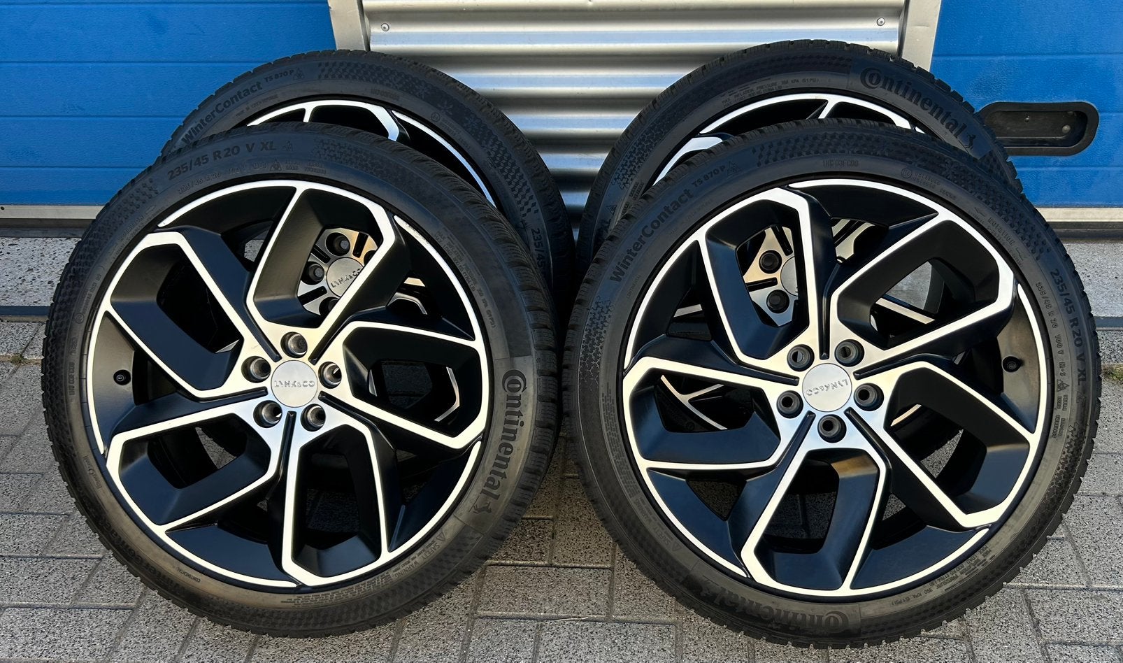 Set 20 inch Lynk & Co 01 velgen 235-45-20 winterbanden XC40, Auto-onderdelen, Banden en Velgen, Gebruikt, Banden en Velgen, 235 mm