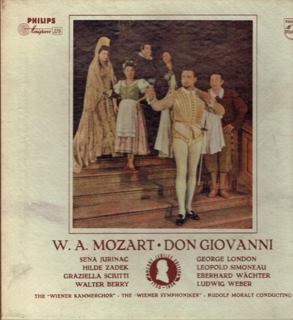 Mozart Don Giovanni 3LP BOX 1955, Kamermuziek, Ophalen of Verzenden, Zo goed als nieuw, 12 inch