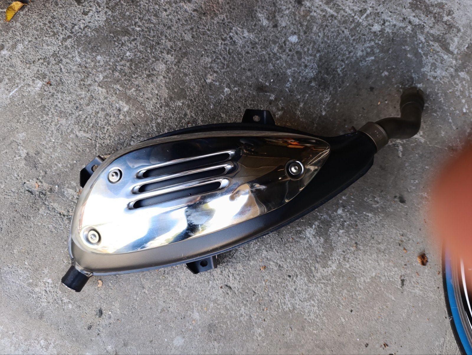 Vespa GTS 300 E4 uitlaatdemper, Ophalen, Nieuw, Benzine, Overige modellen