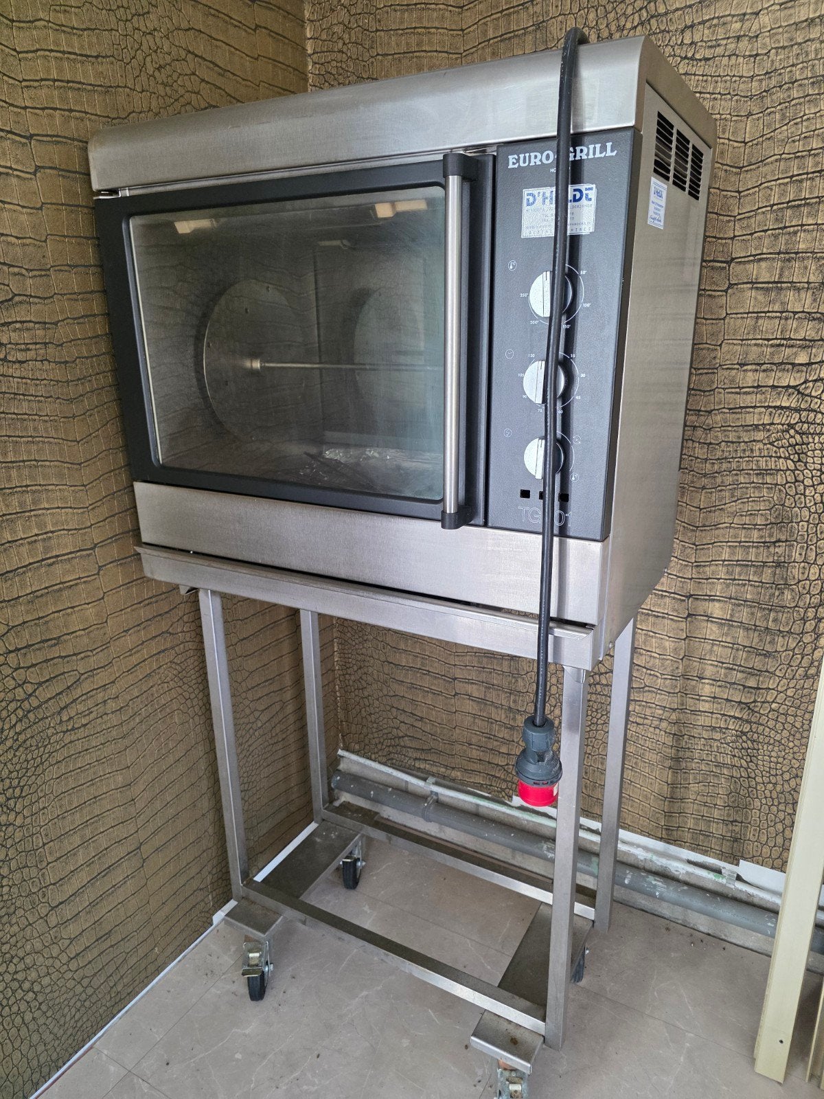 kippegrill, Ophalen