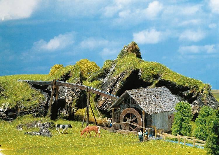 Faller: Watermolen NIEUW, Hobby en Vrije tijd, Overige merken, Gelijkstroom of Wisselstroom, Brug, Tunnel of Gebouw, Nieuw