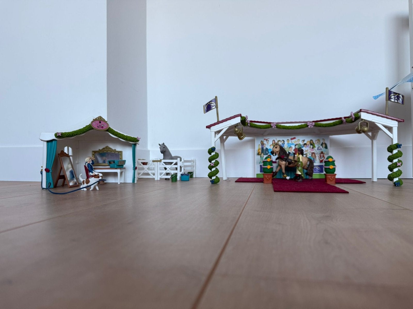 Schleich 42466 grote paardenshow, Ophalen of Verzenden, Zo goed als nieuw, Jongen of Meisje