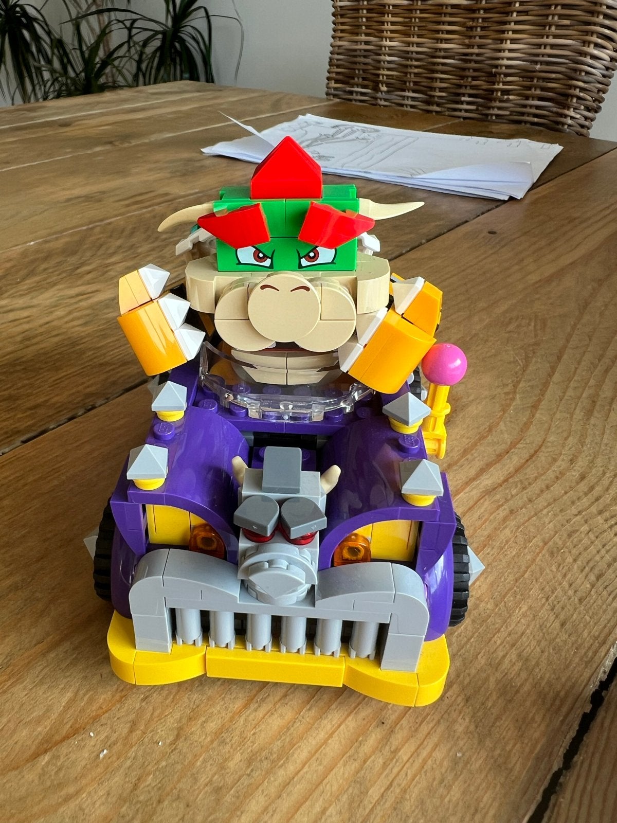LEGO Super Mario - Bowser met stoere bolide (71431), Kinderen en Baby's, Gebruikt, Overige thema's, Lego, Ophalen of Verzenden