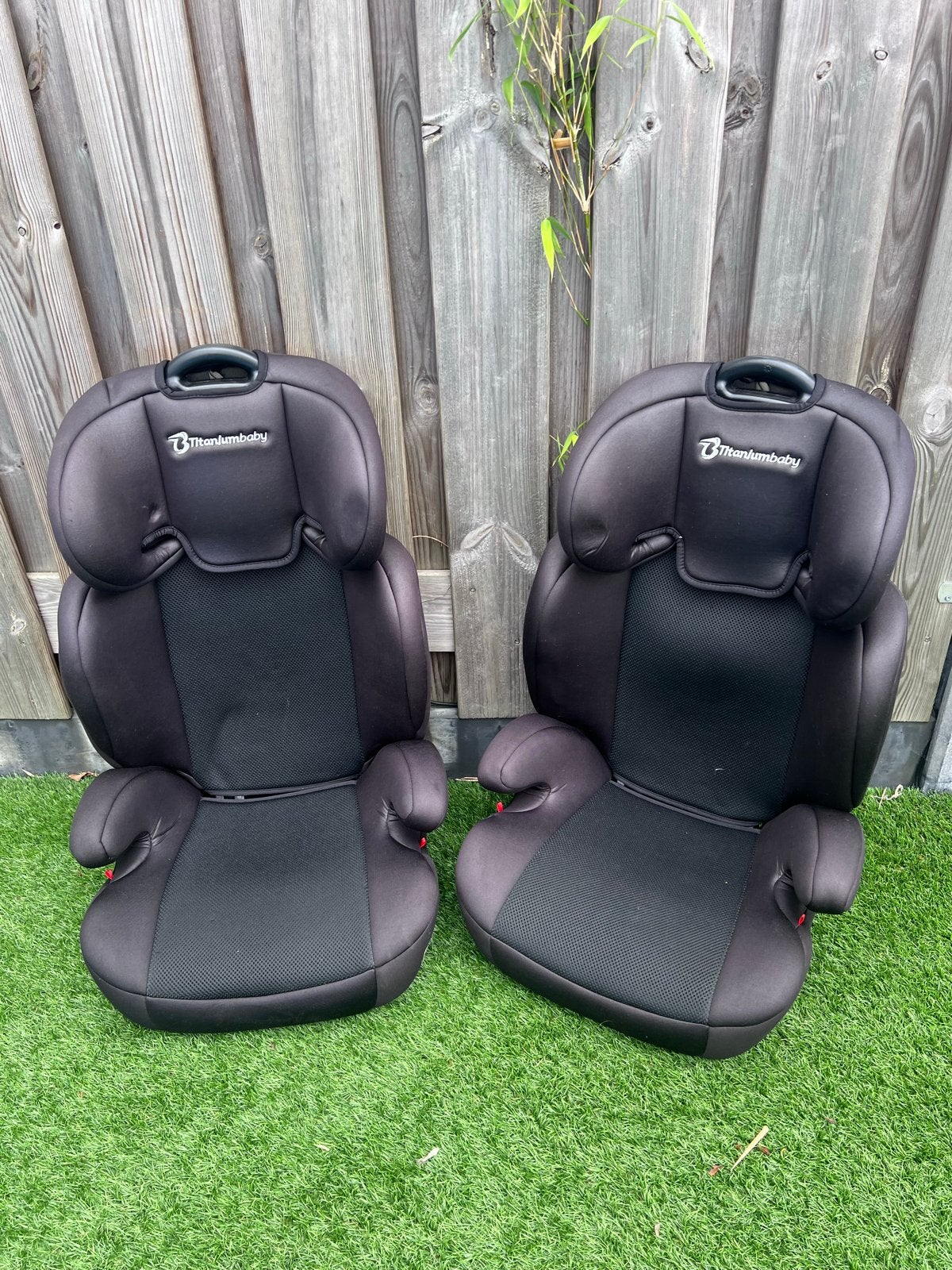 Titaniumbaby autostoelen 2 stuks- Groep 2/3 zgan, 15 t/m 36 kg, Zijbescherming, Ophalen, Overige merken