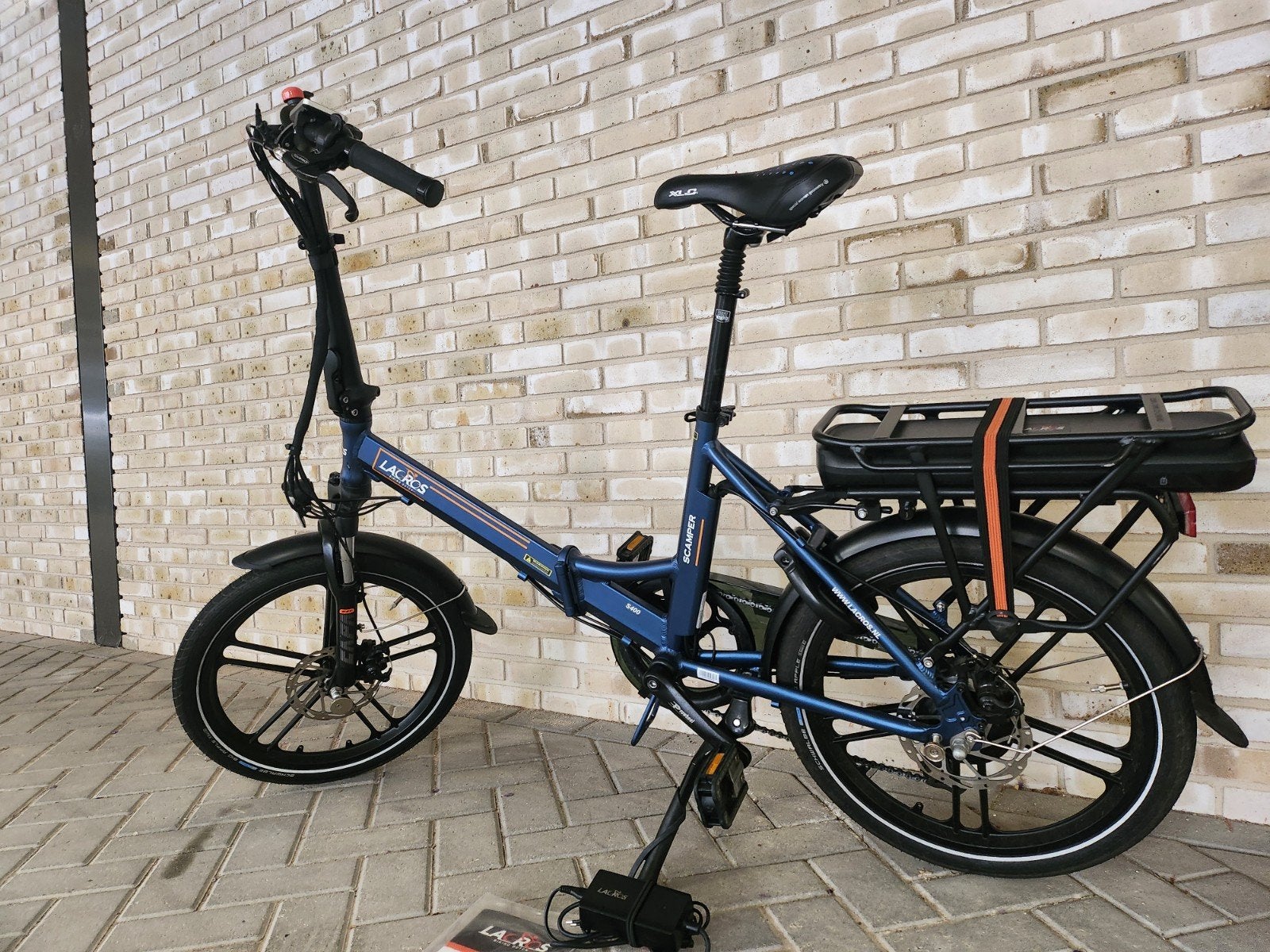 Lacros Scampter S400 540Wh (60-90km)  elektrische vouwfiets, Minder dan 47 cm, Ophalen, Gebruikt, Overige merken
