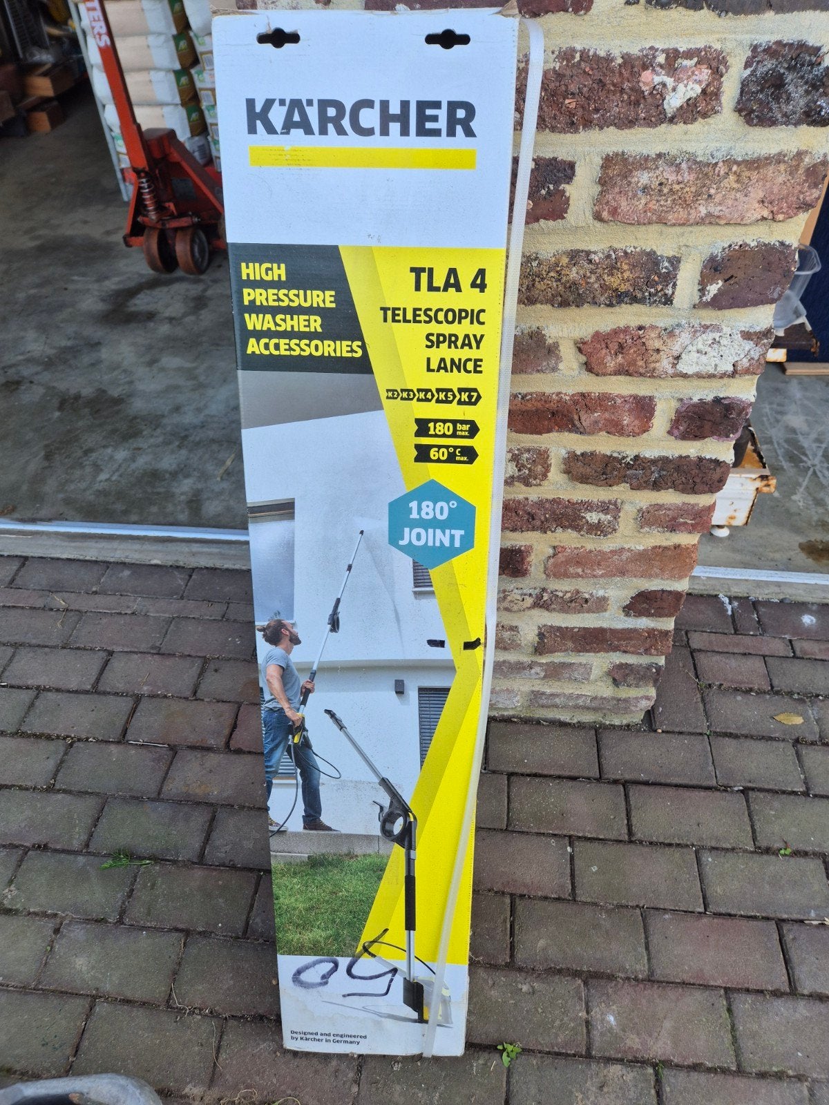 Kärcher TLA 4 Telescopische Spuitlans voor Hogedrukreiniger, Tuin en Terras, Ophalen