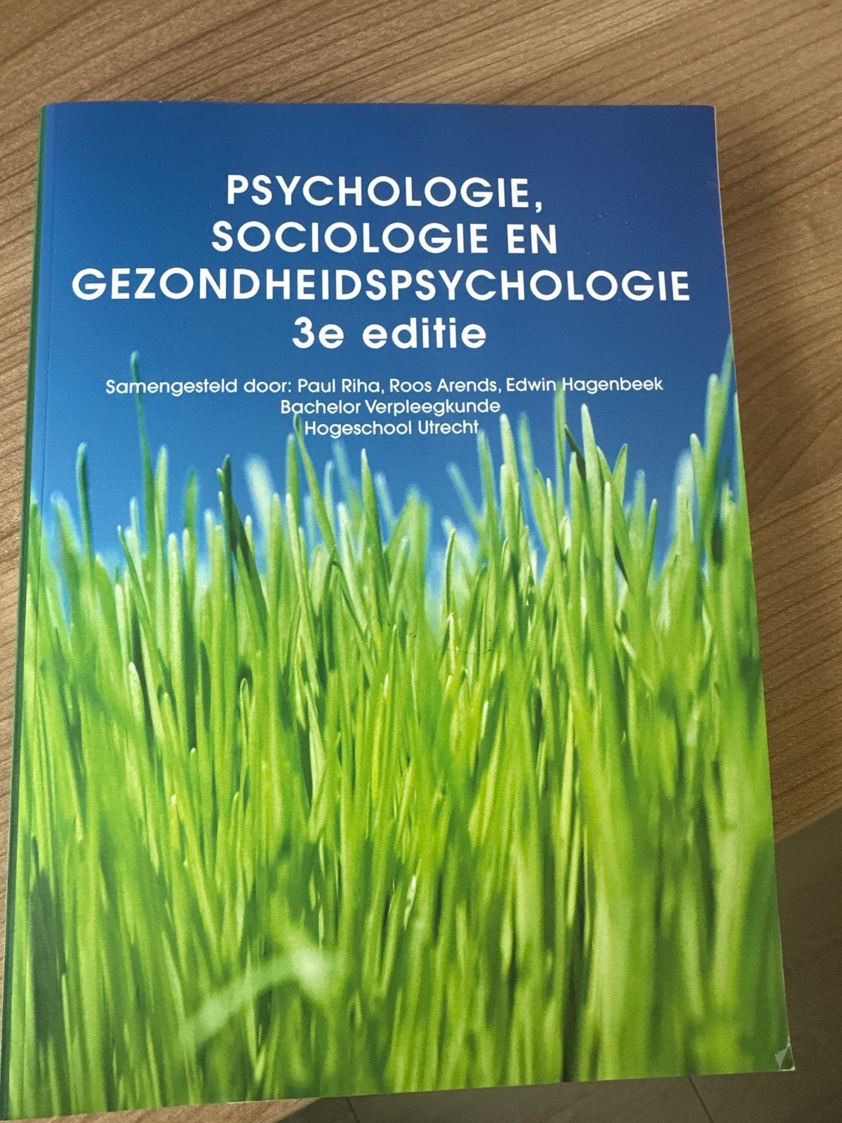Psychologie, Sociologie en Gezondheidspsychologie 3e ed., Ophalen of Verzenden, Gamma, Zo goed als nieuw, HBO