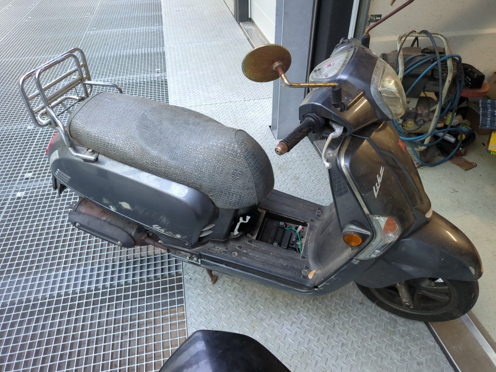 Kymco Like Scooter - Grijs, Gebruikt, Ophalen, Gebruikt, Maximaal 45 km/u, 70 cc