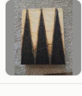 Houten Backgammon Bordspel - Handgemaakt, Een of twee spelers, Ophalen of Verzenden, Gebruikt