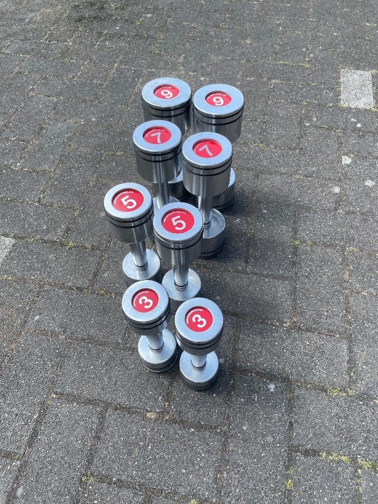 Escape Classic Steel Dumbbells, Ophalen of Verzenden, Nieuw, Armen, Dumbbell