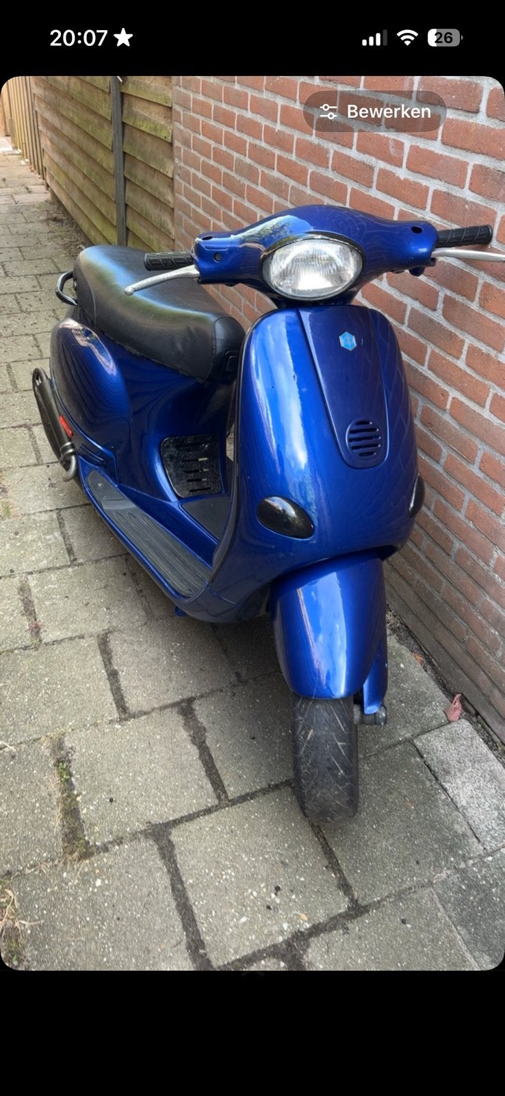Vespa ET2 70cc 2005 (a1 keurbaar), Tweetakt, Overige modellen, Maximaal 45 km/u, 70 cc