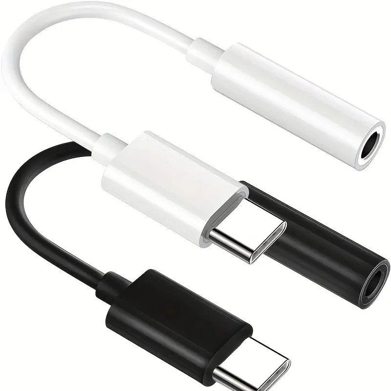USB C naar aux 3.5mm, Telecommunicatie, Mobiele telefoons | Telefoon-opladers, USB-C, Nieuw, Ophalen of Verzenden, Overige typen
