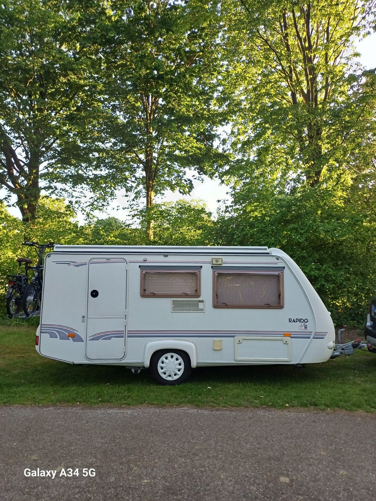 Rapido 39T Hefdak Mover Fietsenrek Voortent Luifel, Caravans en Kamperen, Standaardzit, 500 - 750 kg, Tot 4 meter, Luifel
