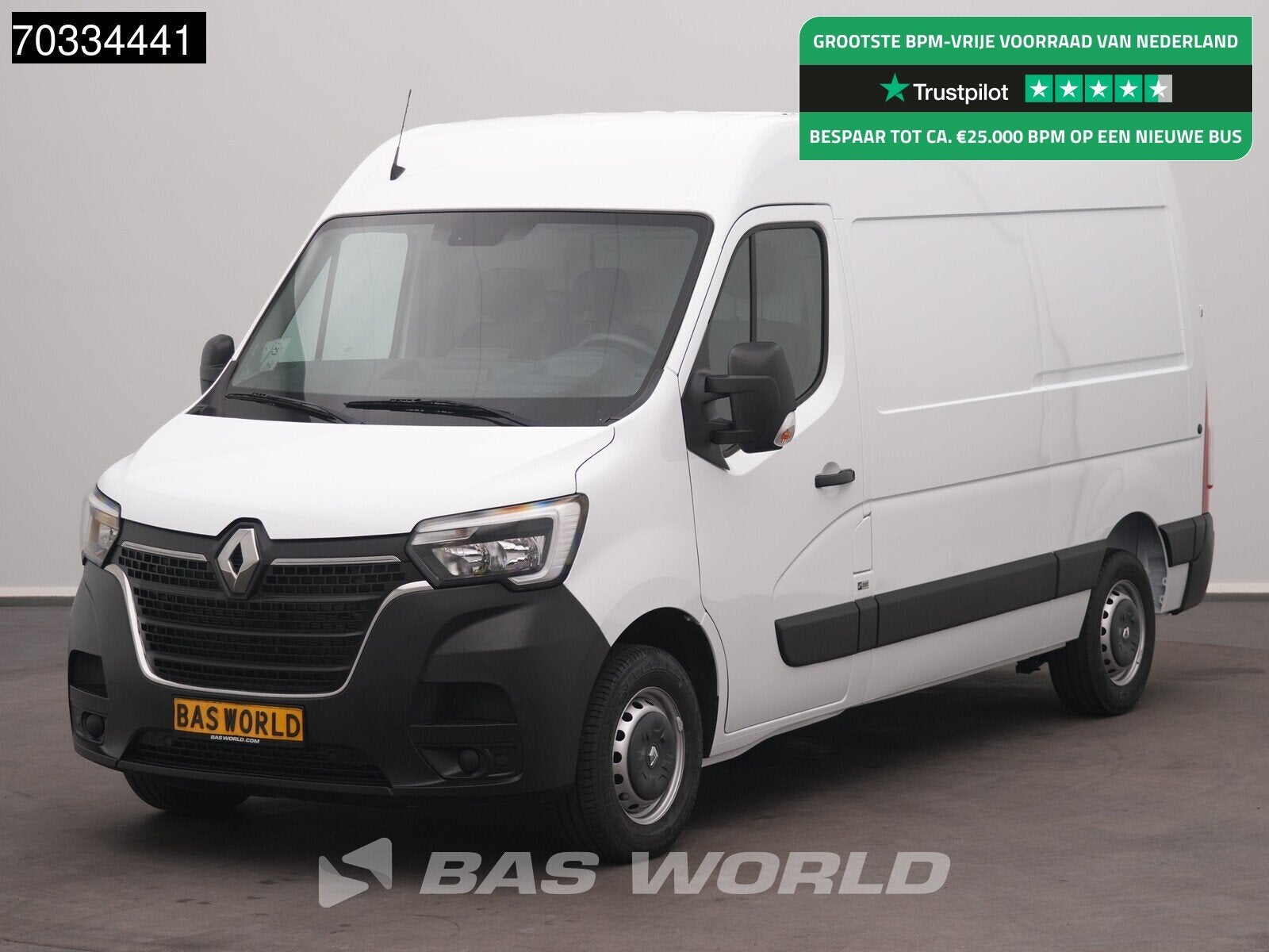 Renault Master 135PK L2H2 LED Navi Airco Cruise Camera Parke, Gebruikt, Euro 6, 4 cilinders, Renault