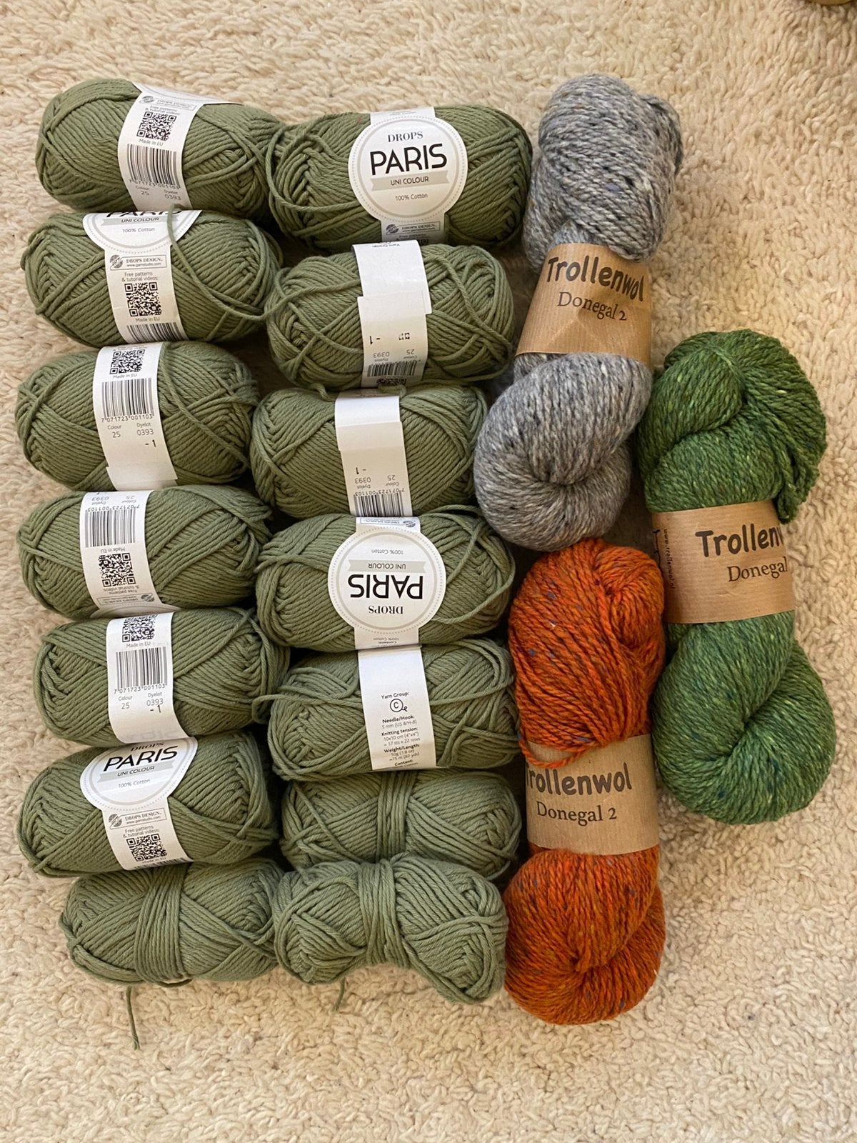 Breigaren voor €25.-, Verzenden, Zo goed als nieuw, Breien of Haken, Wol of Garen