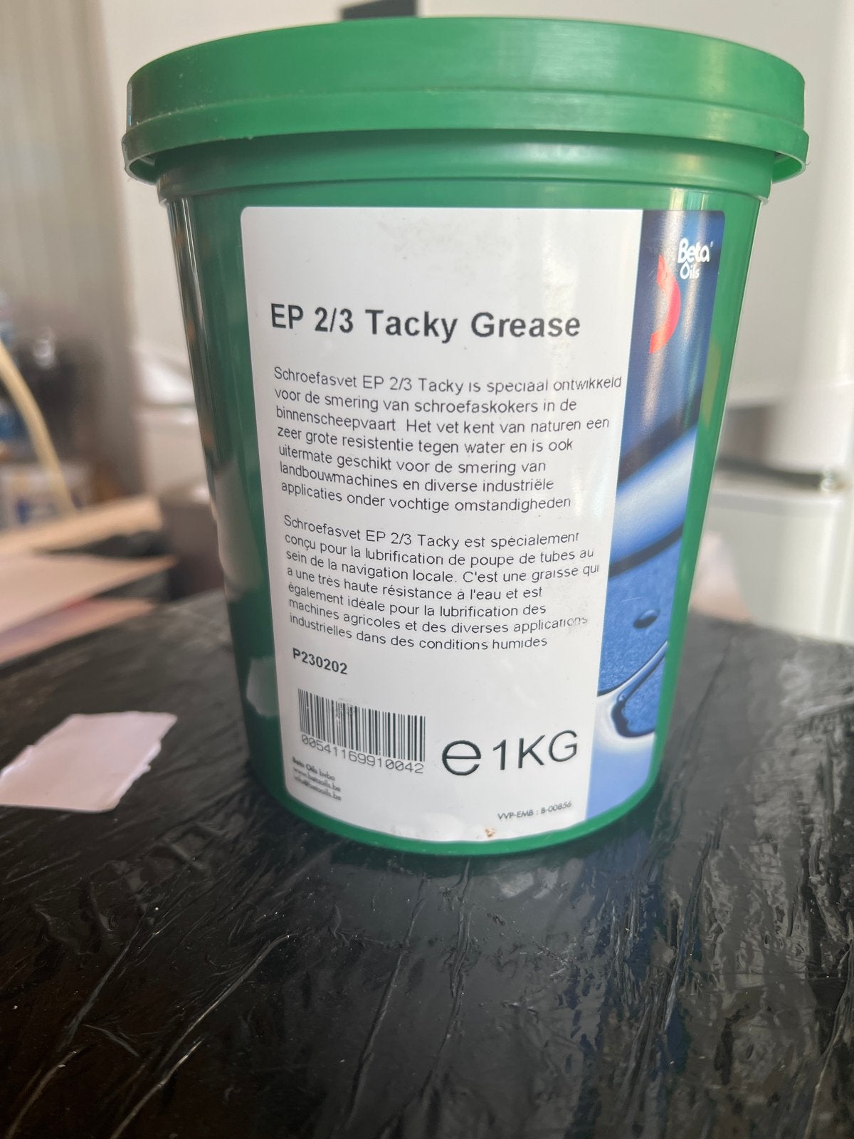 EP 2/3 Tacky Grease Schroefasvet 1KG, Ophalen of Verzenden, Nieuw, Onderhoud en Reparatie