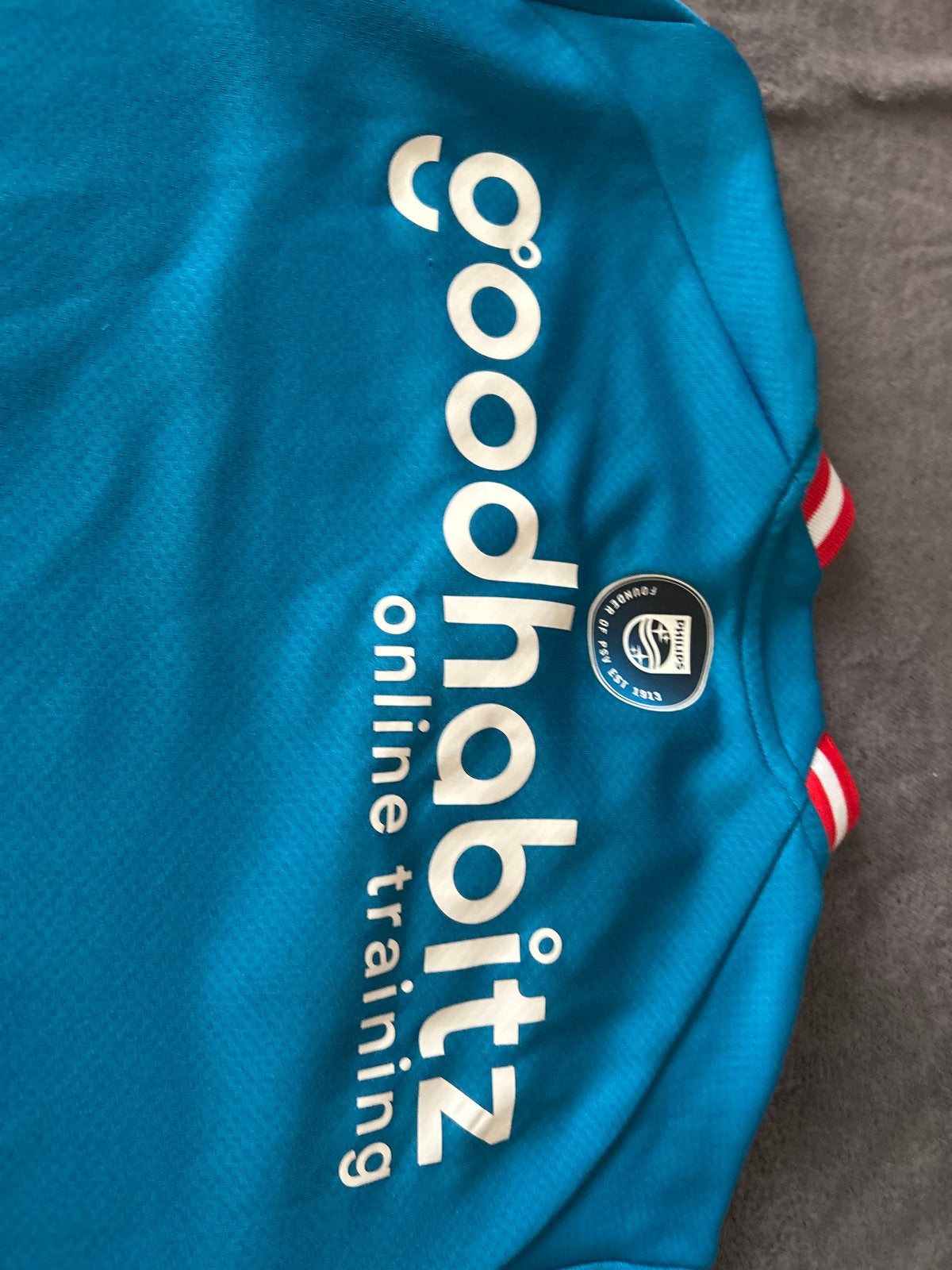 Mooi PSV shirt, Ophalen of Verzenden, Gedragen, Blauw, Voetbal