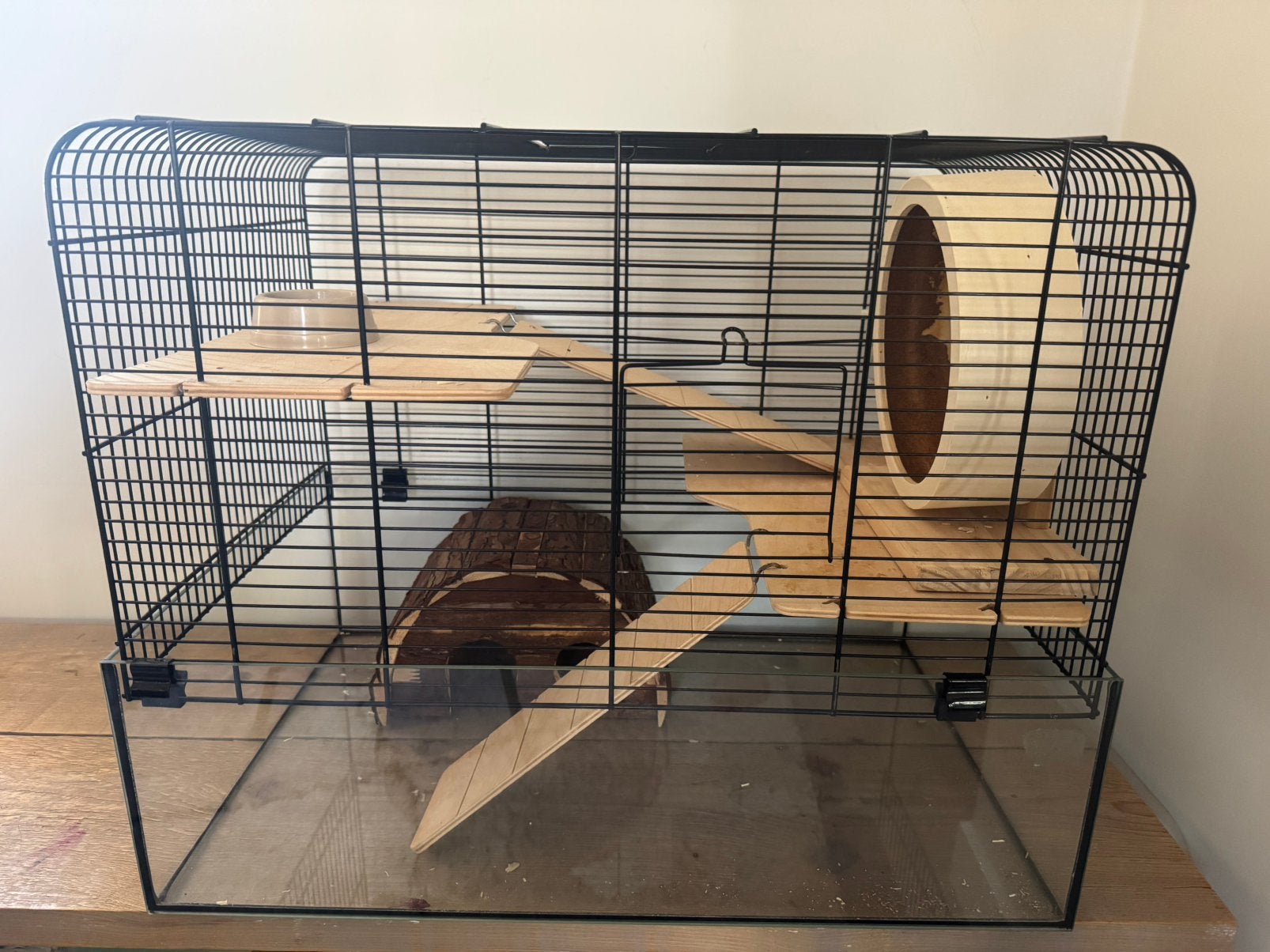 Mooie hamsterkooi, Kooi, Gebruikt, Minder dan 75 cm, Hamster