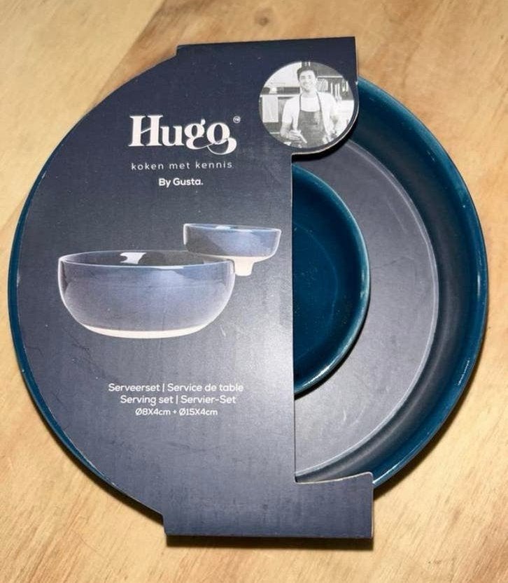 Nieuw! Hugo serveerset by Gusta, Ophalen of Verzenden, Nieuw, Overige materialen