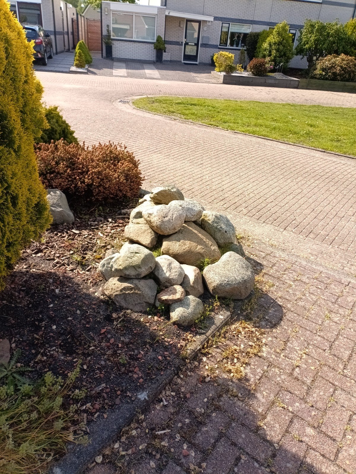 zwerfkeien, Tuin en Terras, Grind, Keien en Split, Ophalen, Gebruikt