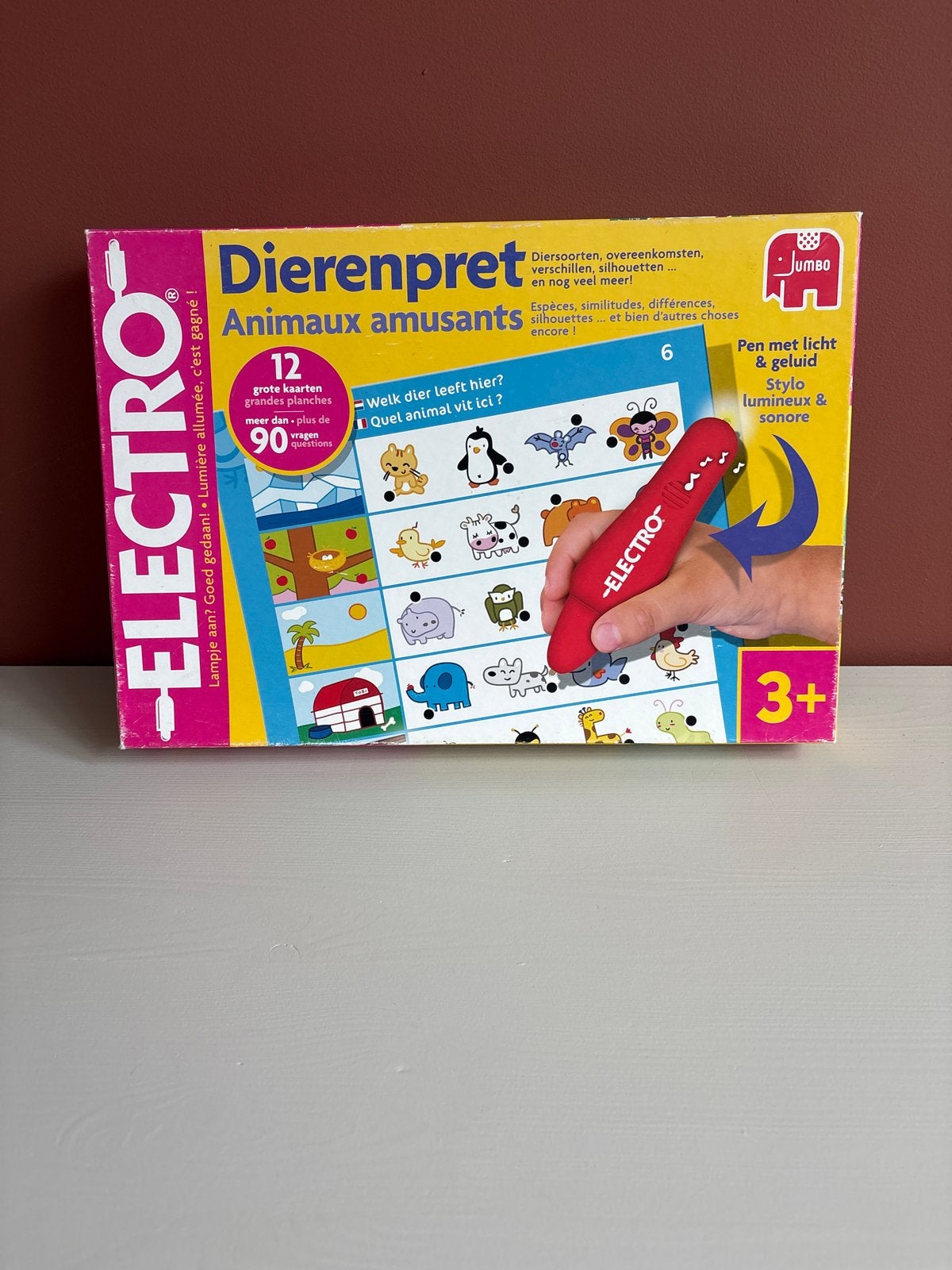 Electro Dierenpret - Leerzaam spel met licht en geluid, Ophalen of Verzenden, Gebruikt, Ontdekken, Met licht
