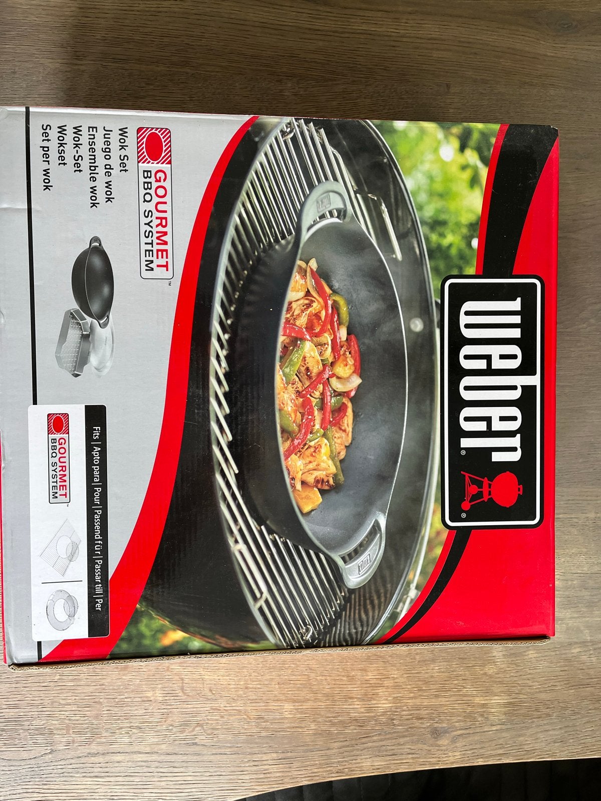 Weber Gourmet BBQ System Wok Set - Nieuw in doos, Tuin en Terras, Ophalen of Verzenden, Nieuw