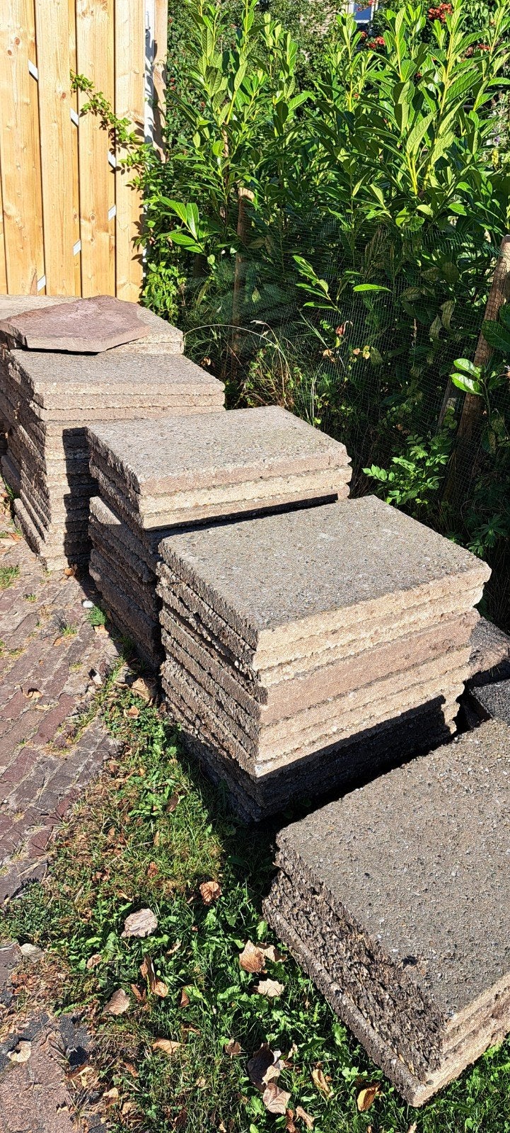 grindtegels gratis, Ophalen, Gebruikt, Overige materialen