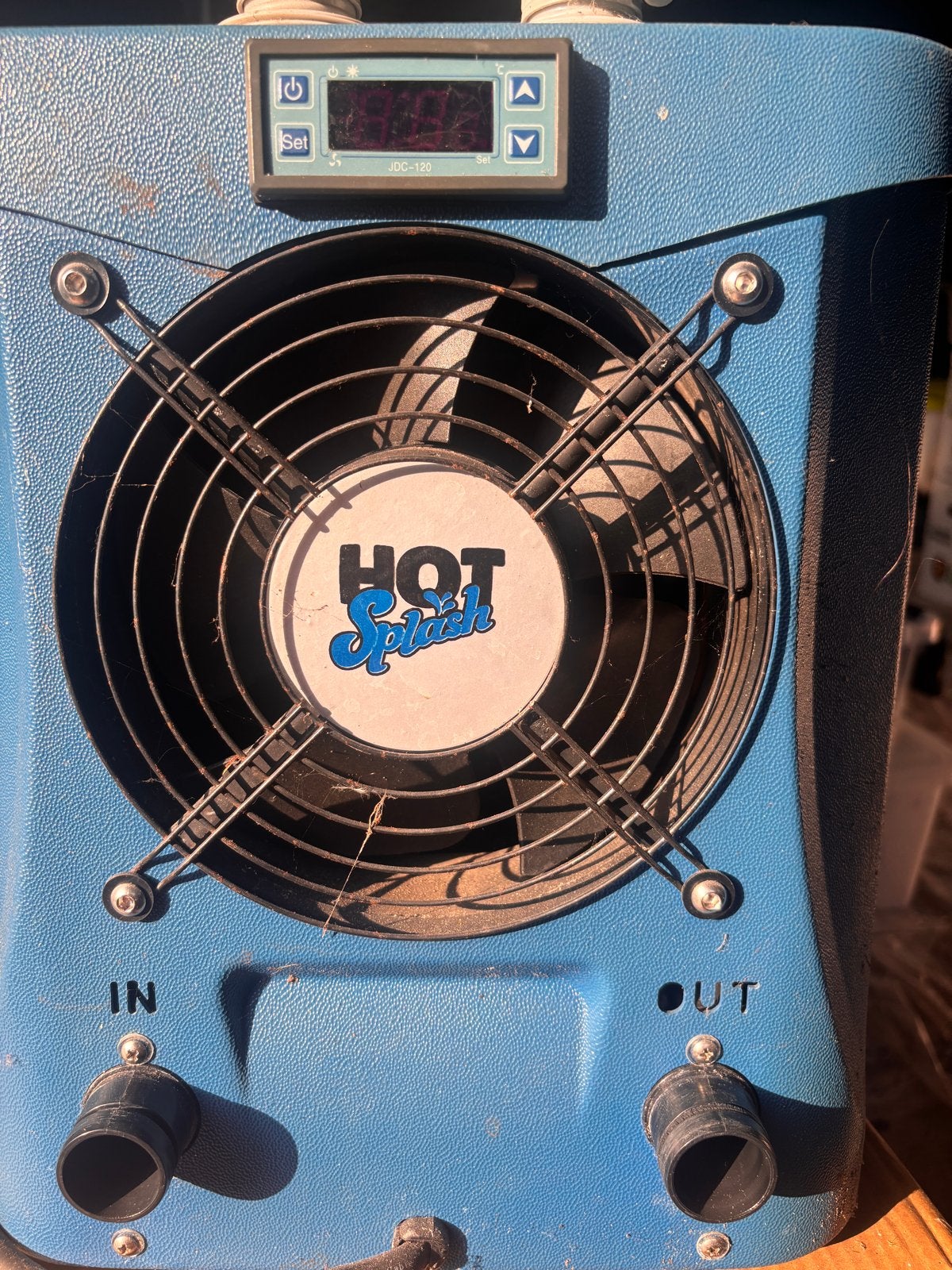 Hot Splash 2.4kW Zwembad Warmtepomp - Zo goed als nieuw, Minder dan 80 cm, Overige typen, Ophalen of Verzenden, Zo goed als nieuw