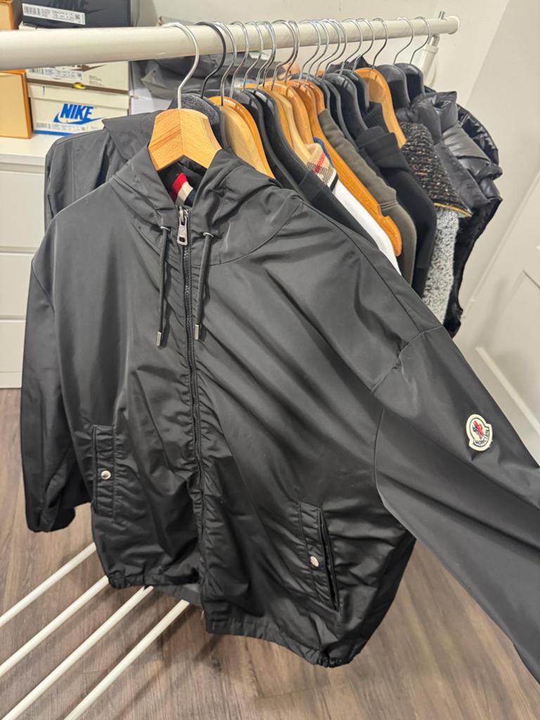 Moncler Grimpeurs Windbreaker zwart, Kleding | Heren, Jassen | Zomer, Ophalen of Verzenden, Nieuw, Zwart