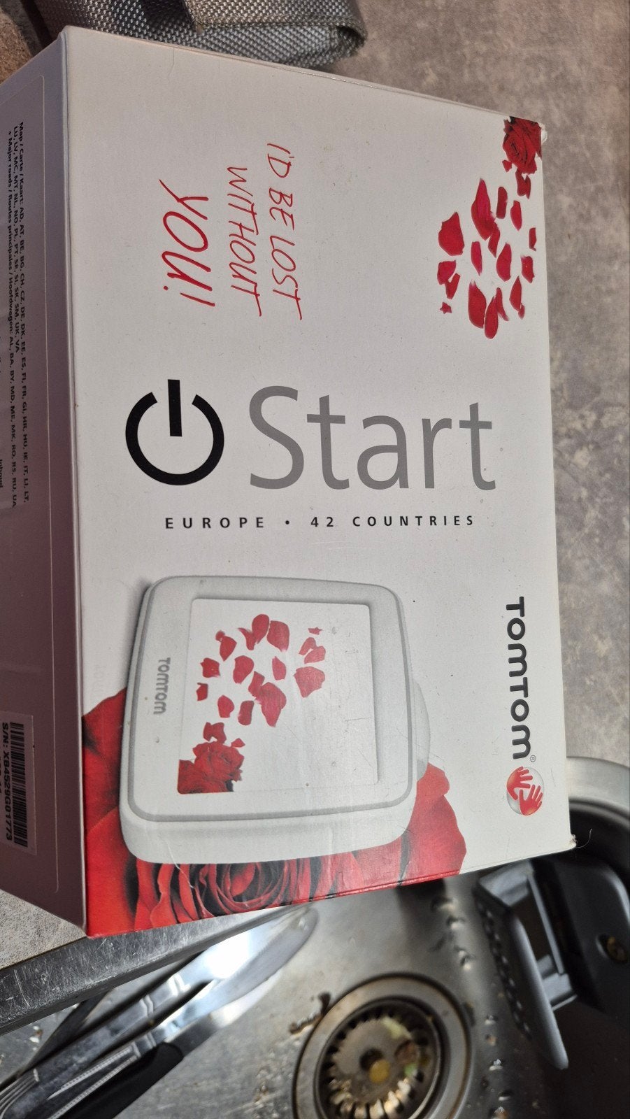 TomTom Start met Bert Visscher stem en extra's, Ophalen, Gebruikt